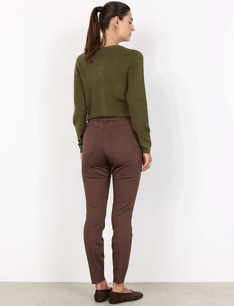 Soyaconcept - SC-NADIRA - slim fit trousers - 8694 hot fudge - 3