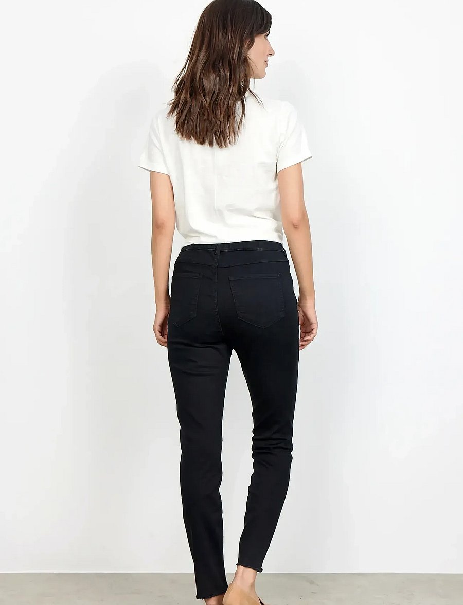 Soyaconcept - SC-NADIRA - kitsalõikelised püksid - black - 3