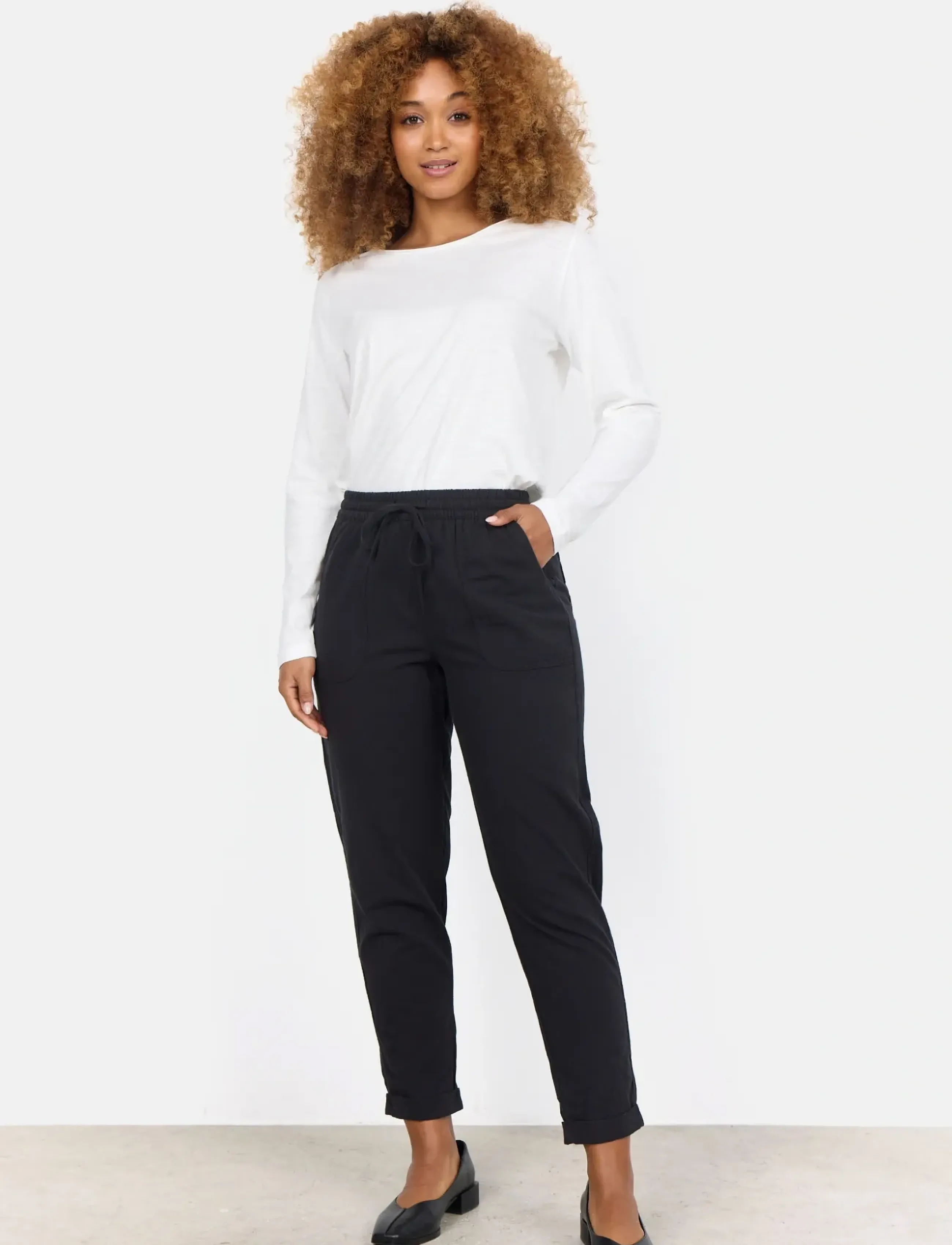 Soyaconcept Sc-Cissie, XS, Black, Bukser > Joggers, Dame