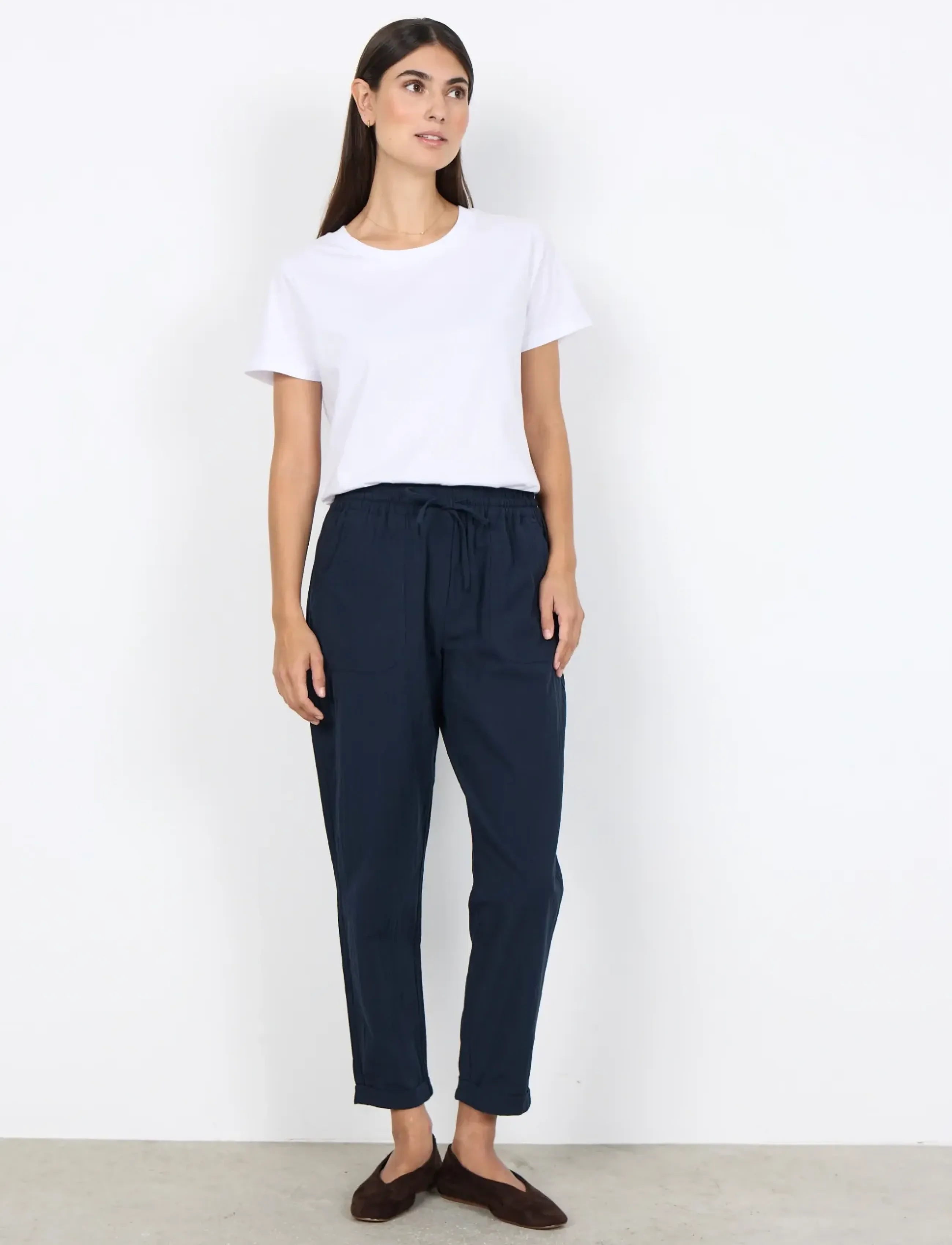 Soyaconcept SC-CISSIE - Housut - NAVY / blue