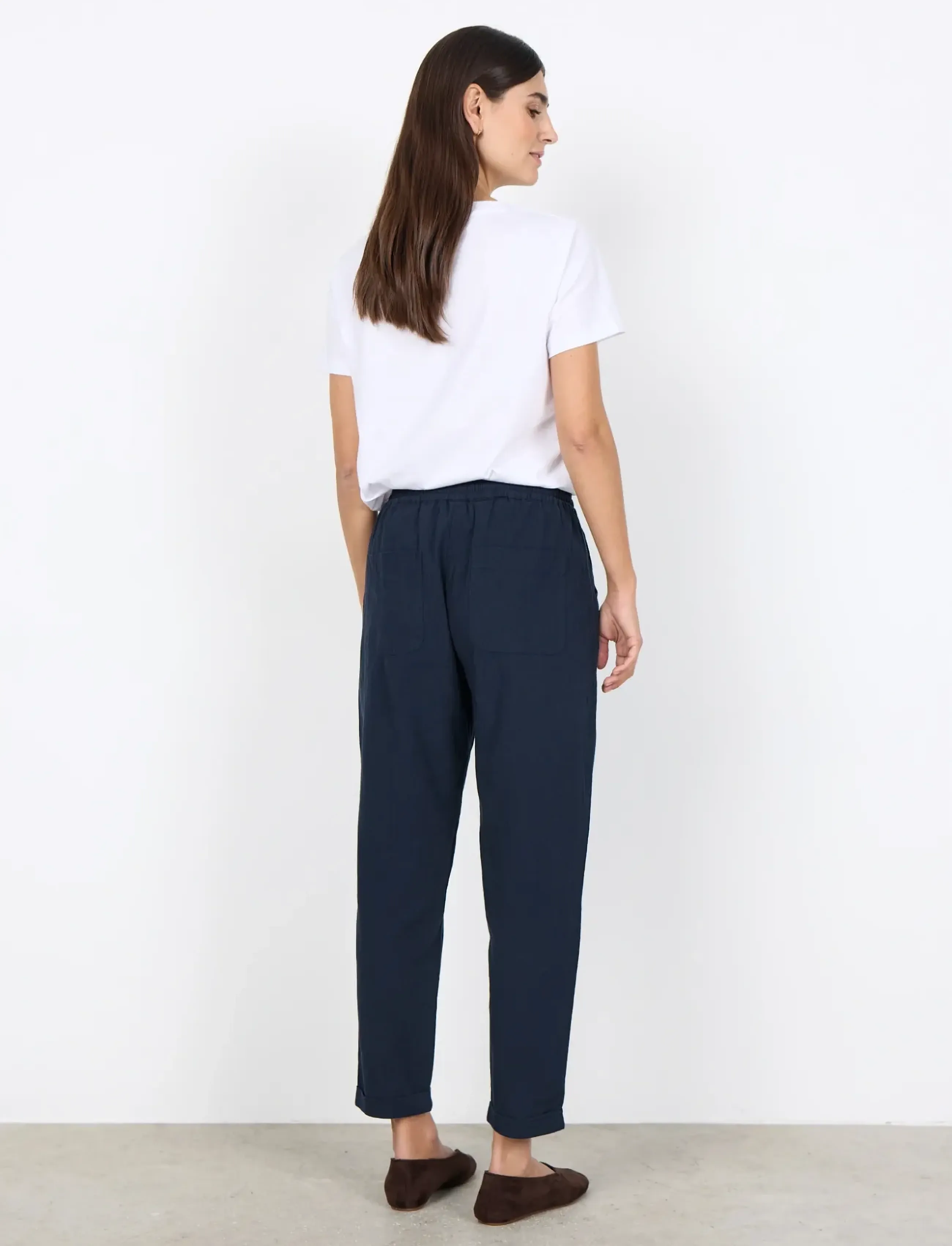 Soyaconcept - SC-CISSIE - slim fit-byxor - navy - 3
