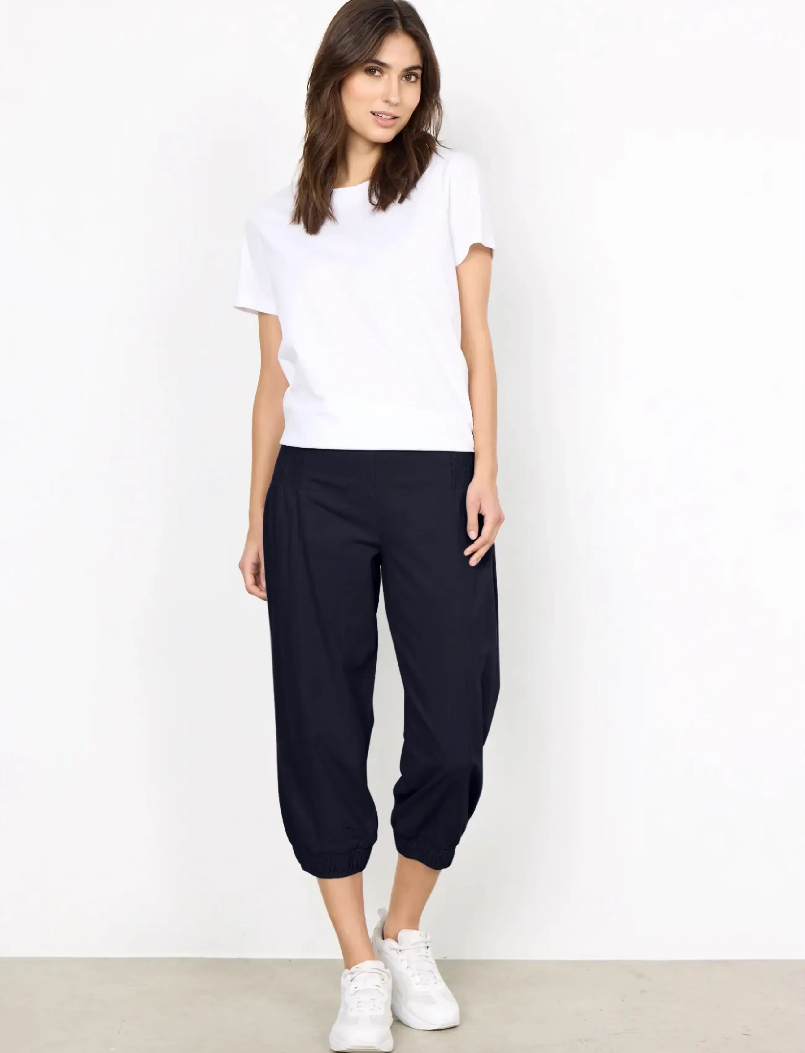 Soyaconcept Sc-Cissie, XS, Trousers, Blau - Capri Frauen