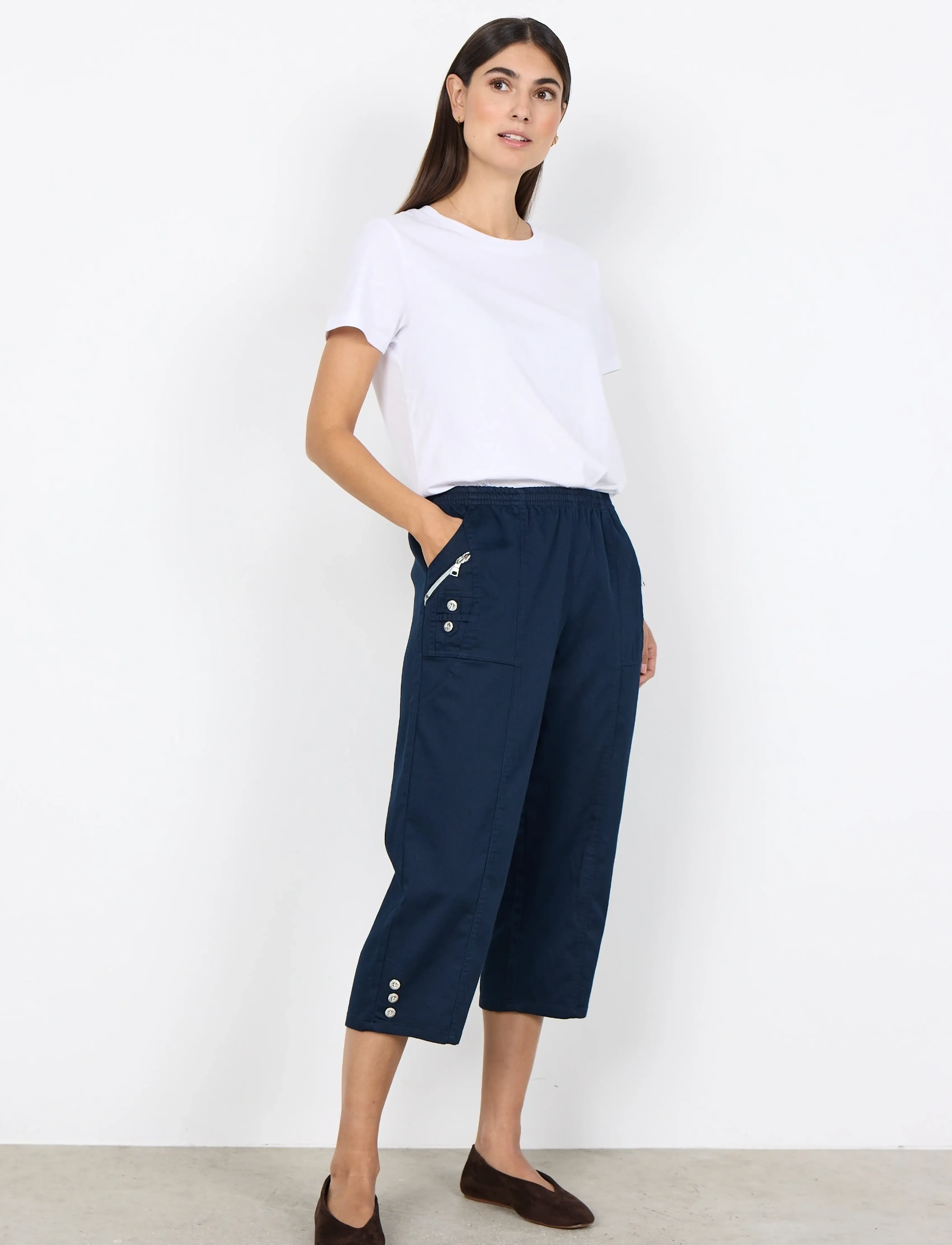 Soyaconcept SC-AKILA - Culottes - NAVY / blue