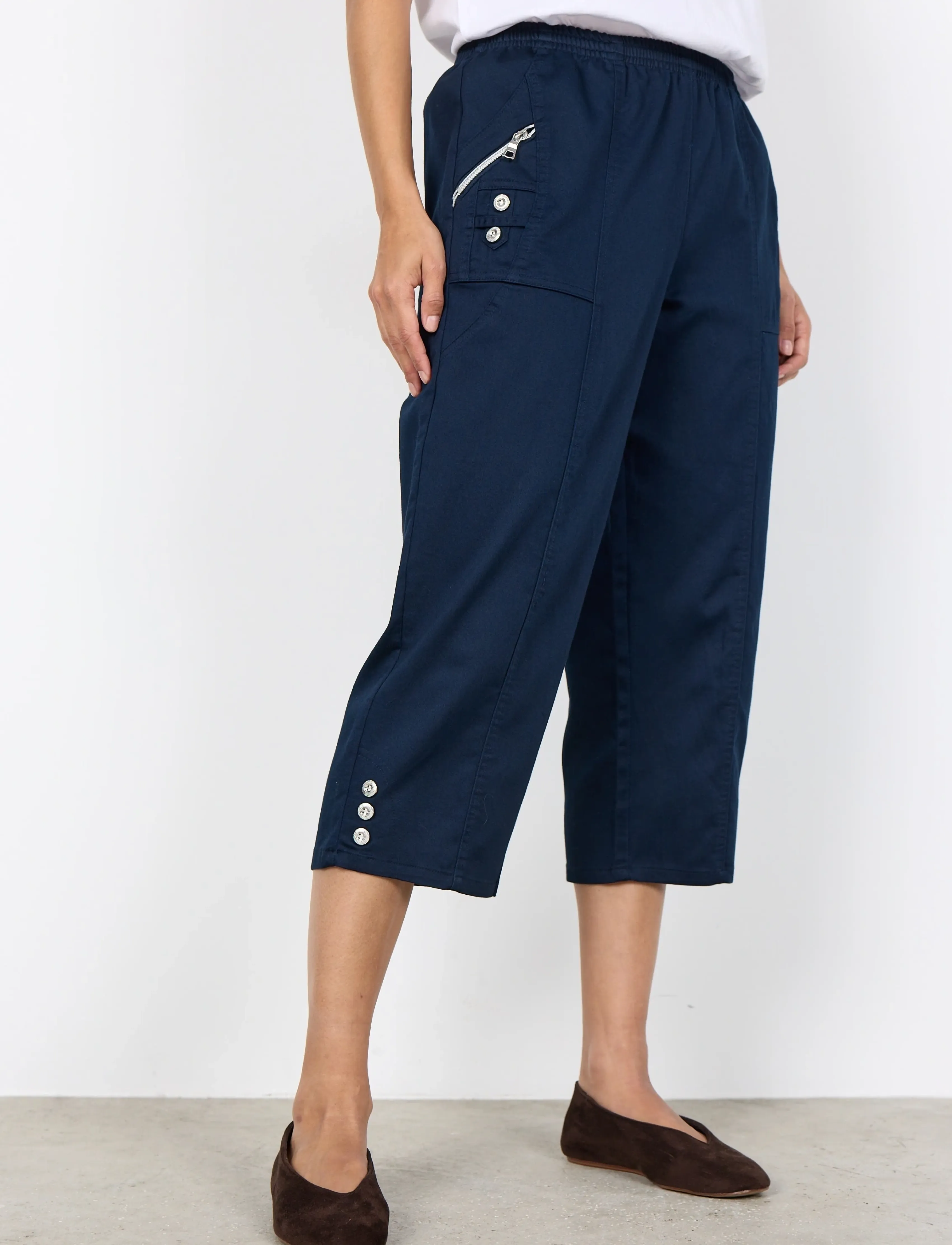 Soyaconcept - SC-AKILA - culotte bikses - navy - 3