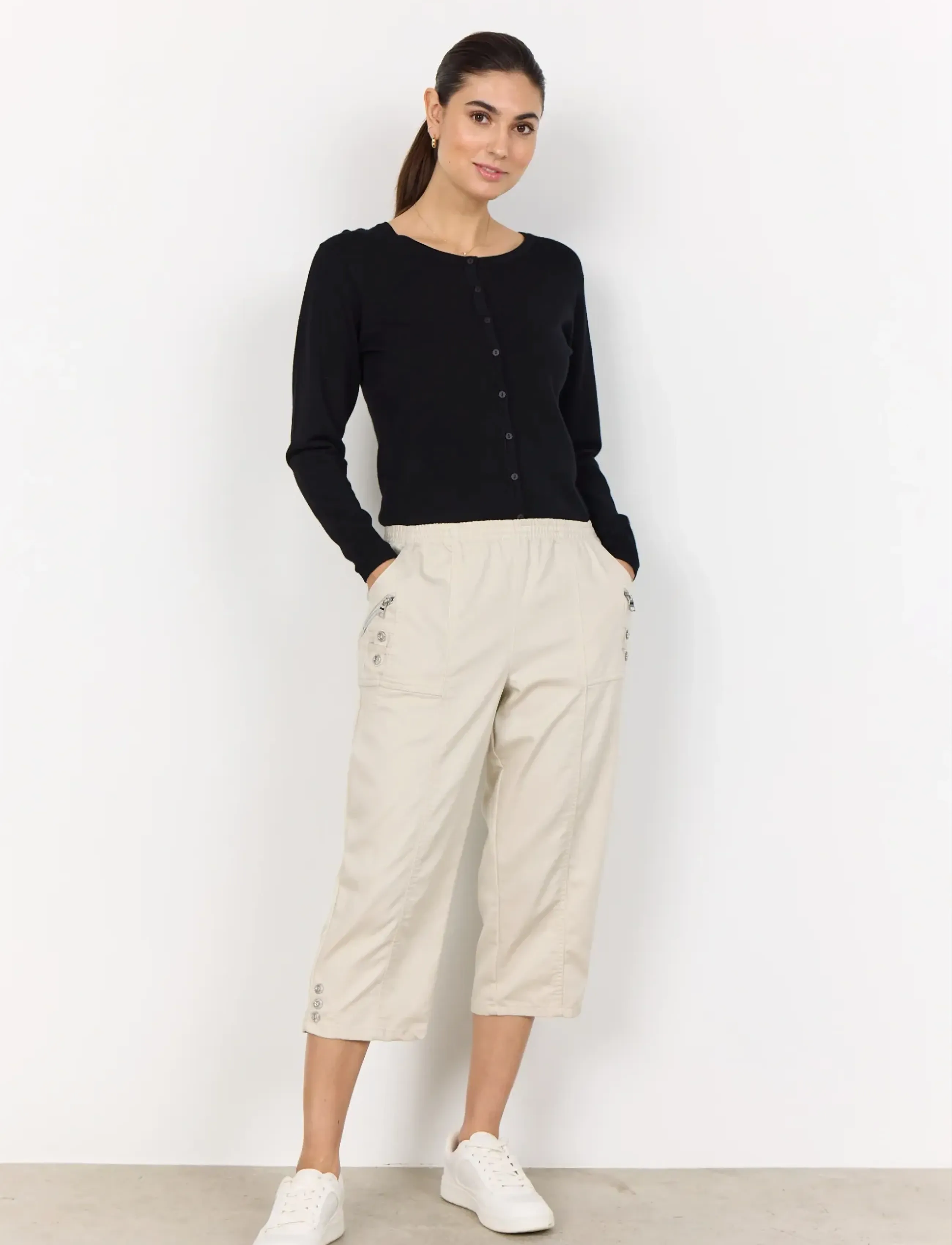 Soyaconcept SC-AKILA - Hosen - SAND / beige