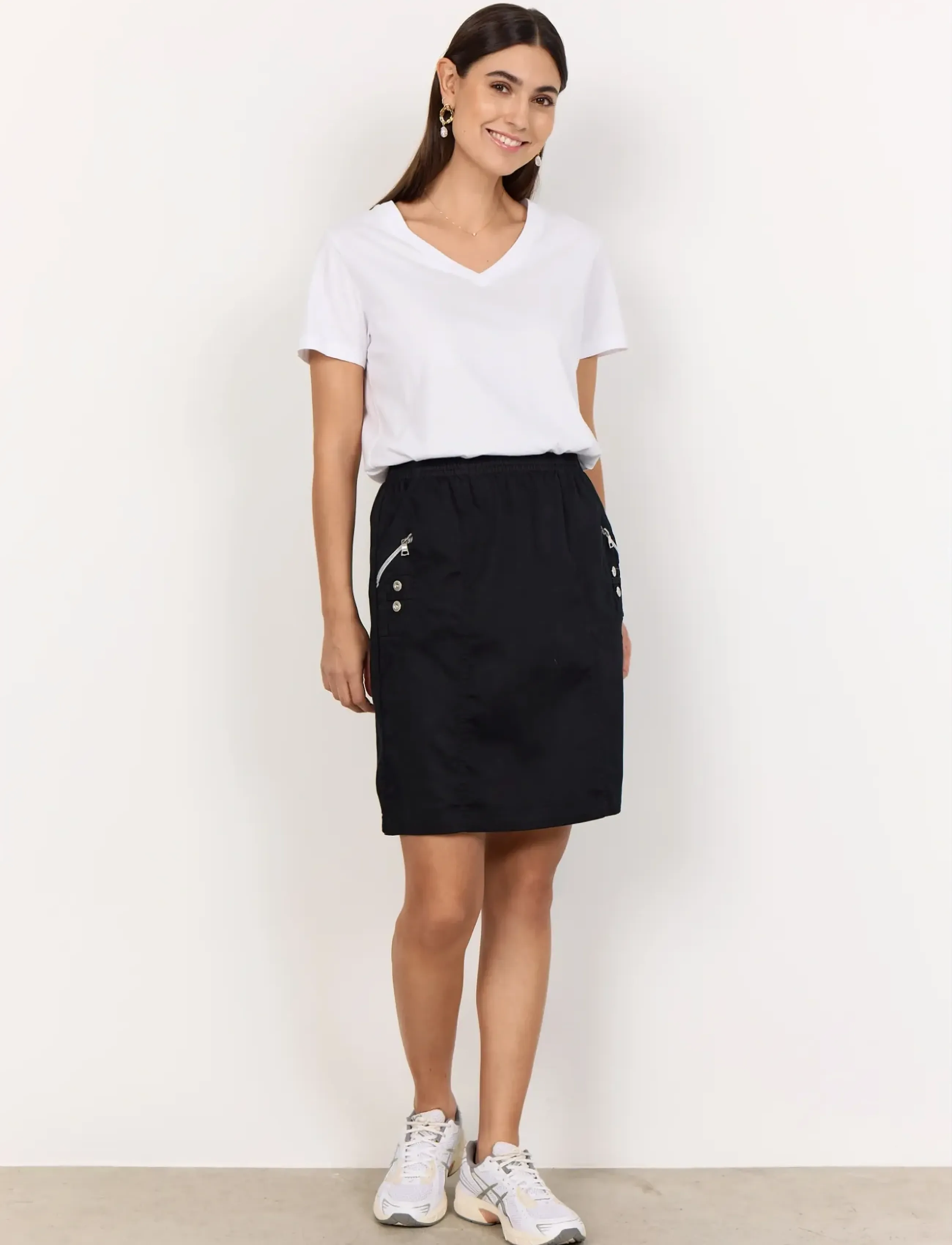 Soyaconcept - SC-AKILA - midi nederdele - black - 4