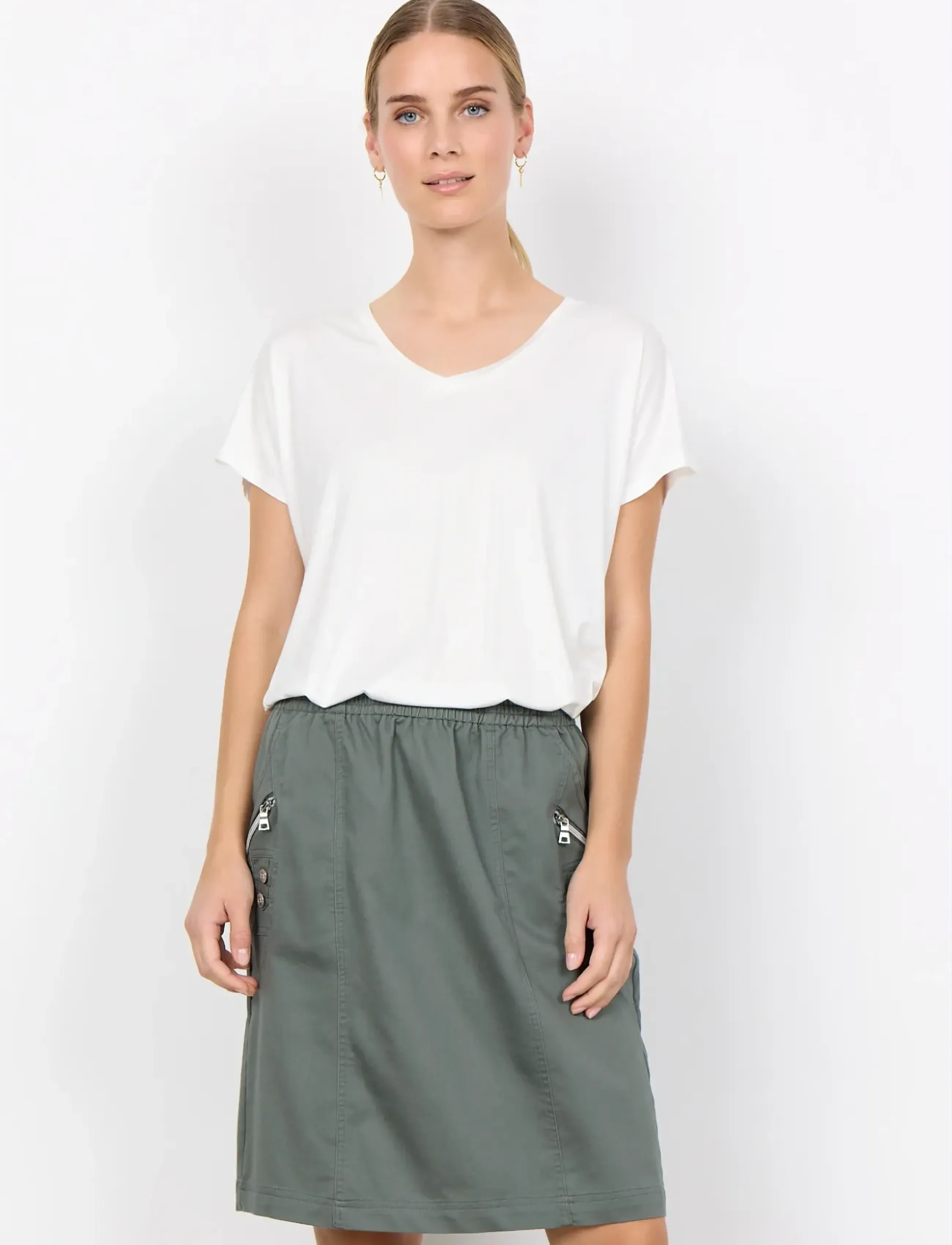 Soyaconcept SC-AKILA - Stutt pils - MISTY / grey