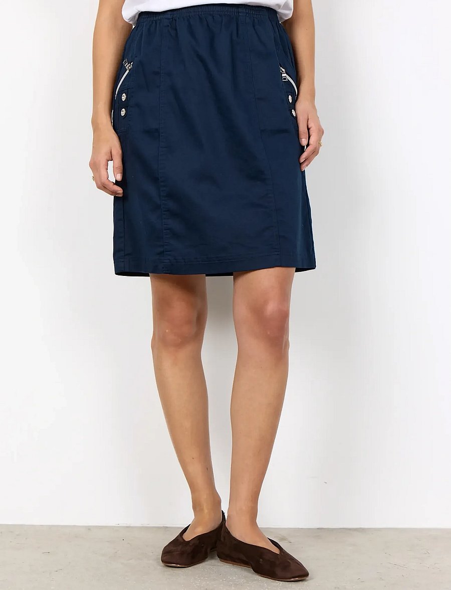 Soyaconcept - SC-AKILA - korte nederdele - navy - 3