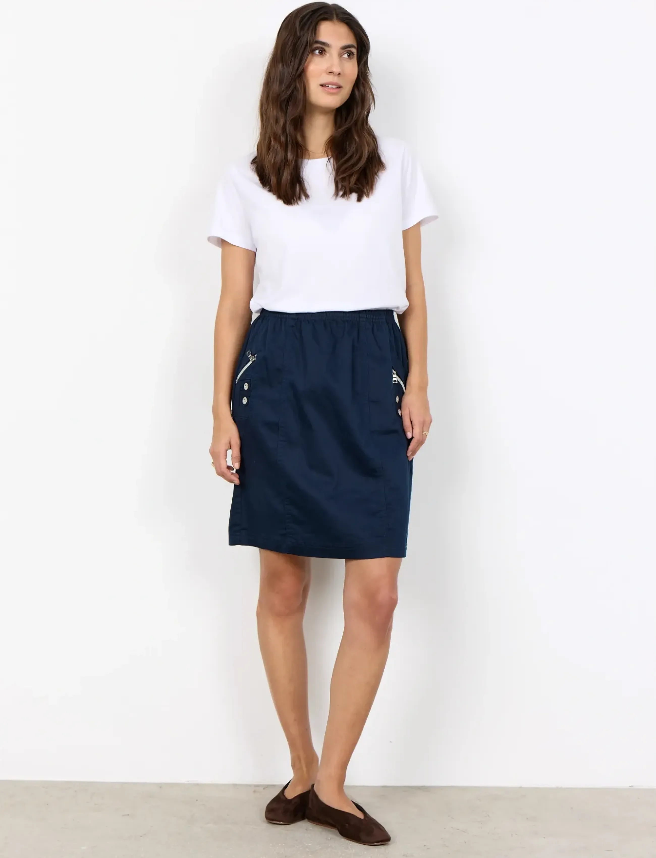 Soyaconcept - SC-AKILA - korte nederdele - navy - 4