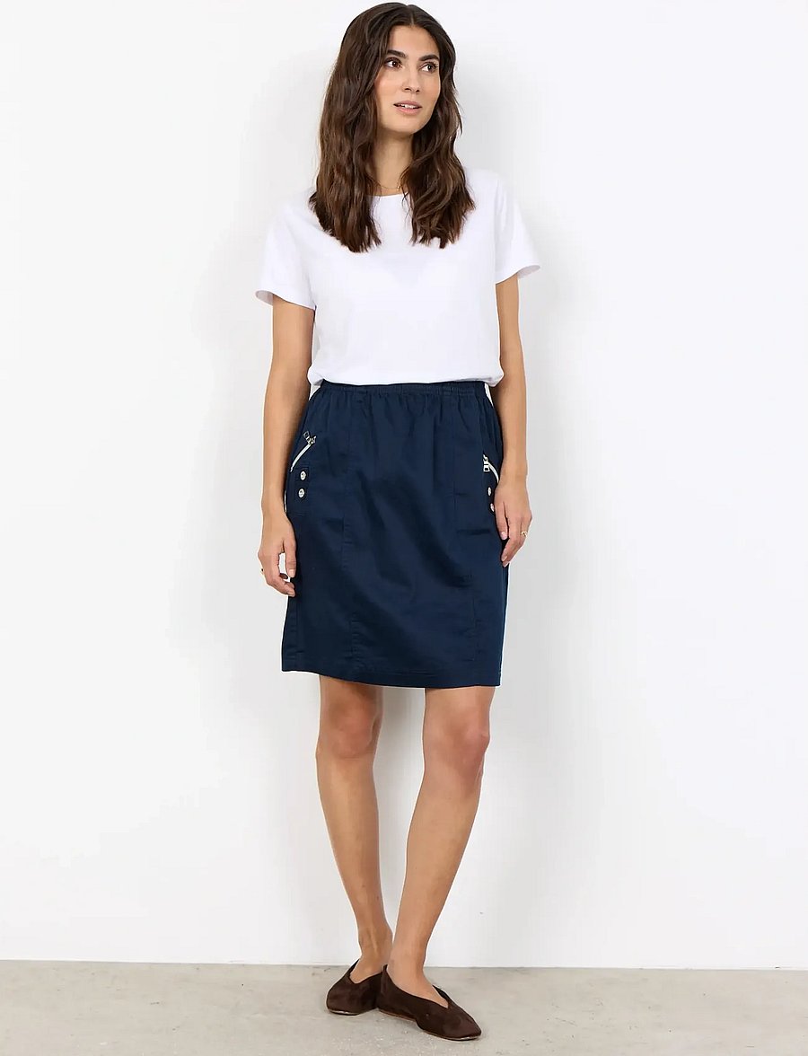Soyaconcept - SC-AKILA - korte nederdele - navy - 4