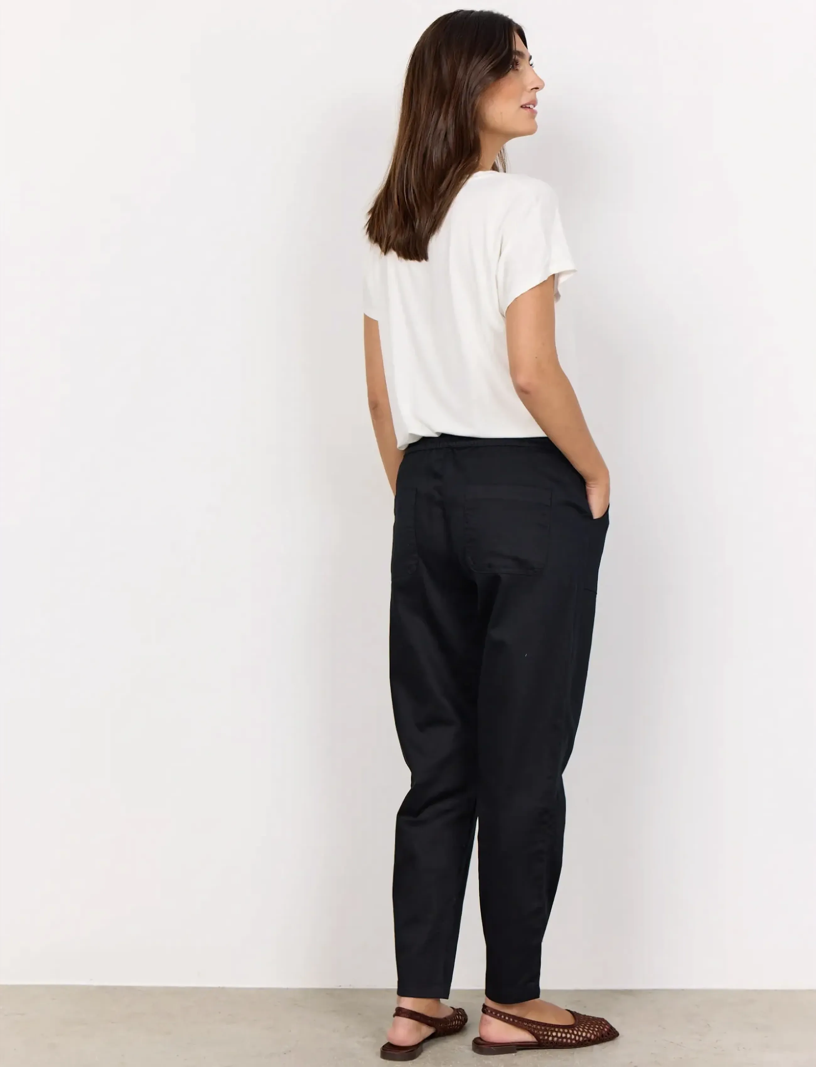 Soyaconcept - SC-AKILA - raka byxor - black - 3