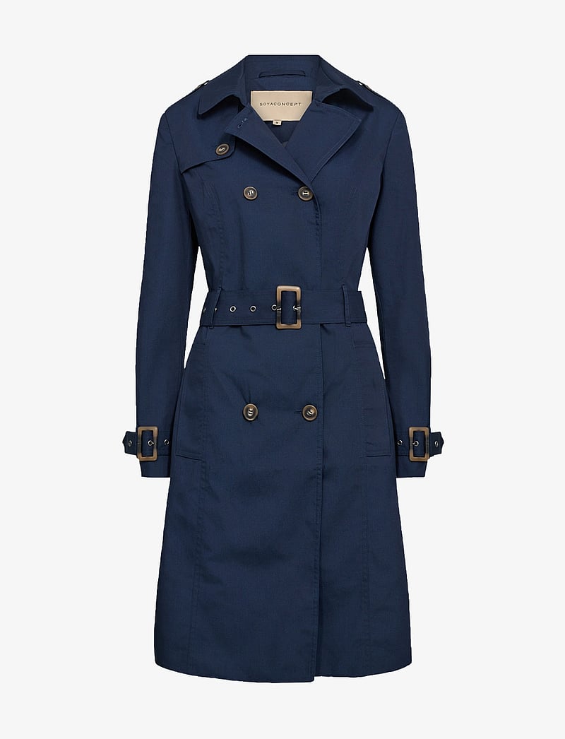 Soyaconcept - SC-LORA - trenchcoats - blue iris - 1
