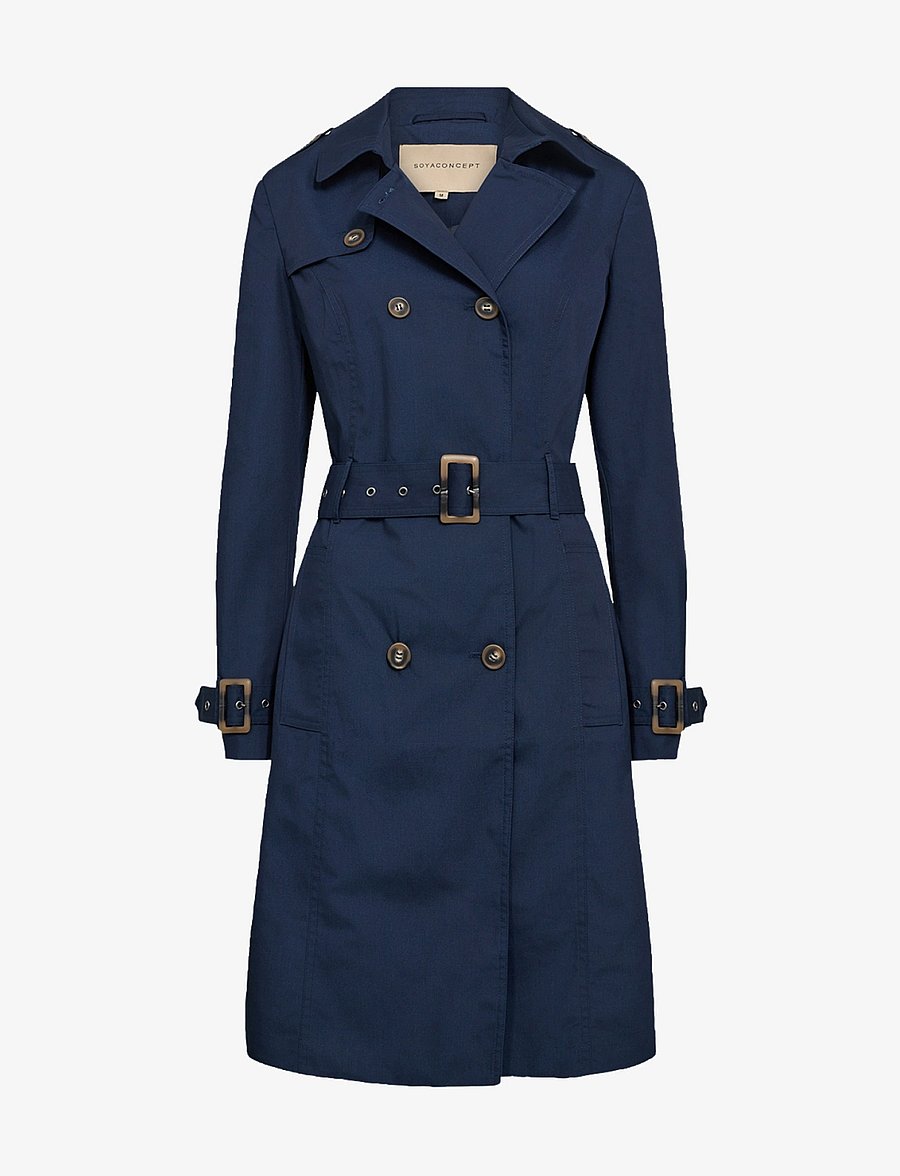 Soyaconcept - SC-LORA - trenchcoats - blue iris - 1