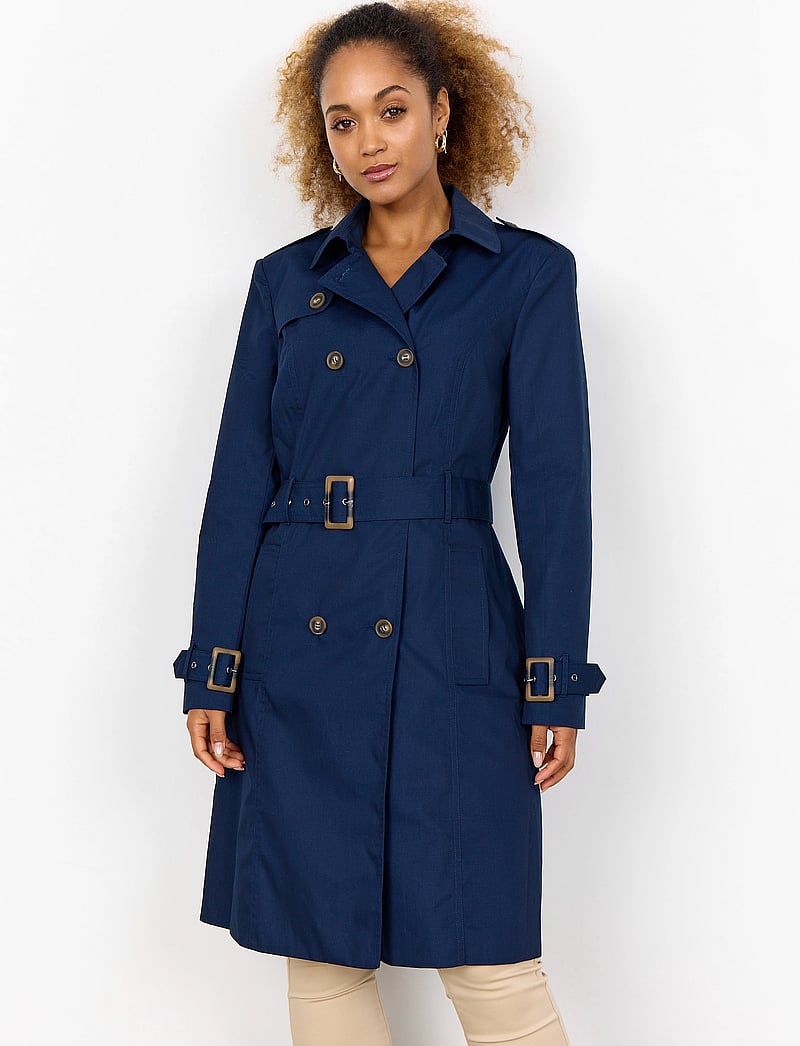 Soyaconcept - SC-LORA - trenchcoats - blue iris - 0