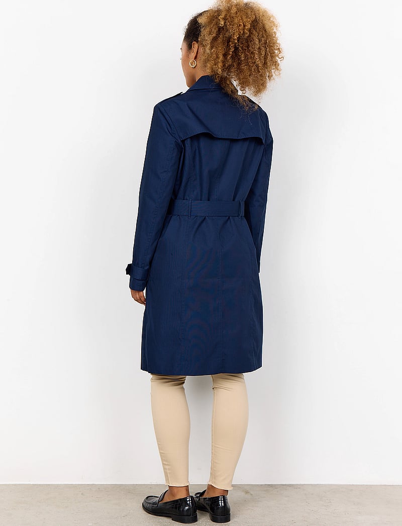 Soyaconcept - SC-LORA - trenchcoats - blue iris - 3