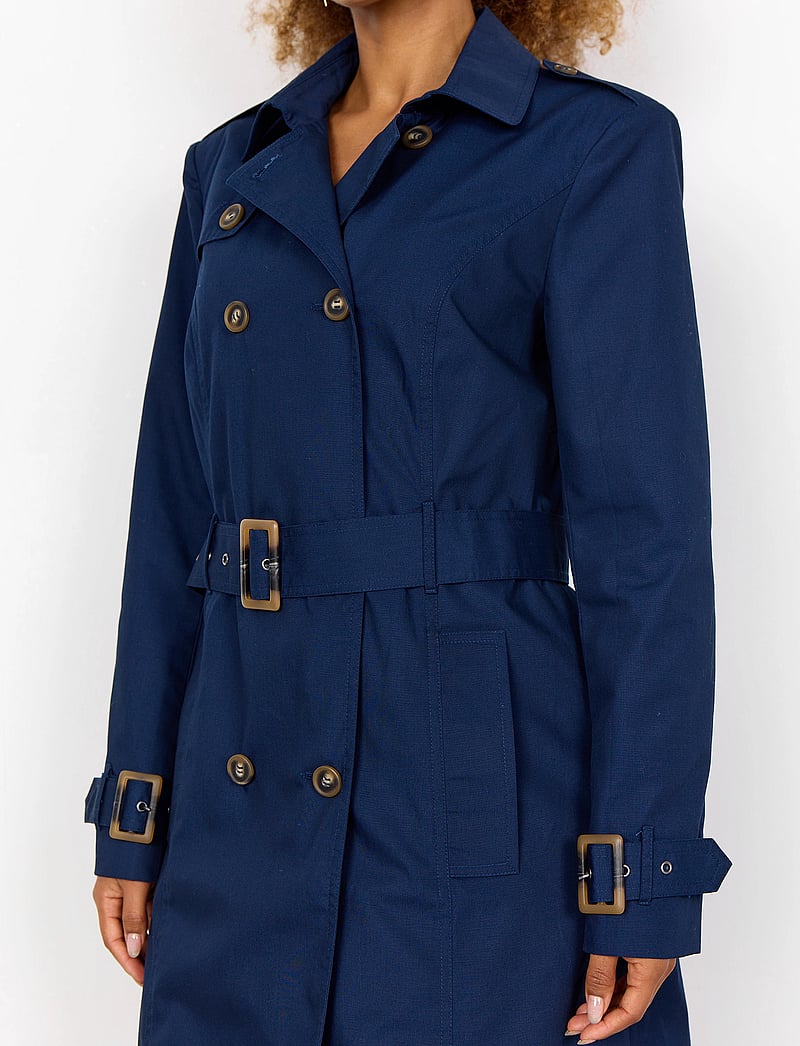 Soyaconcept - SC-LORA - trenchcoats - blue iris - 4