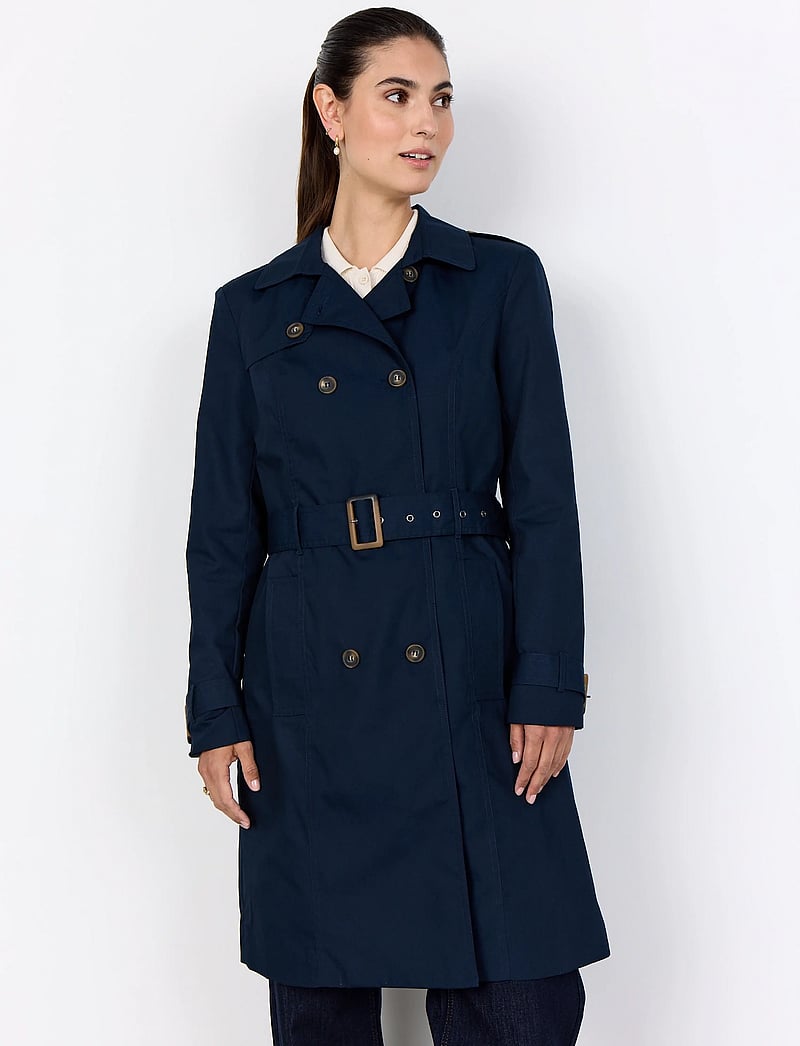 Soyaconcept - SC-LORA - trench coats - navy - 0
