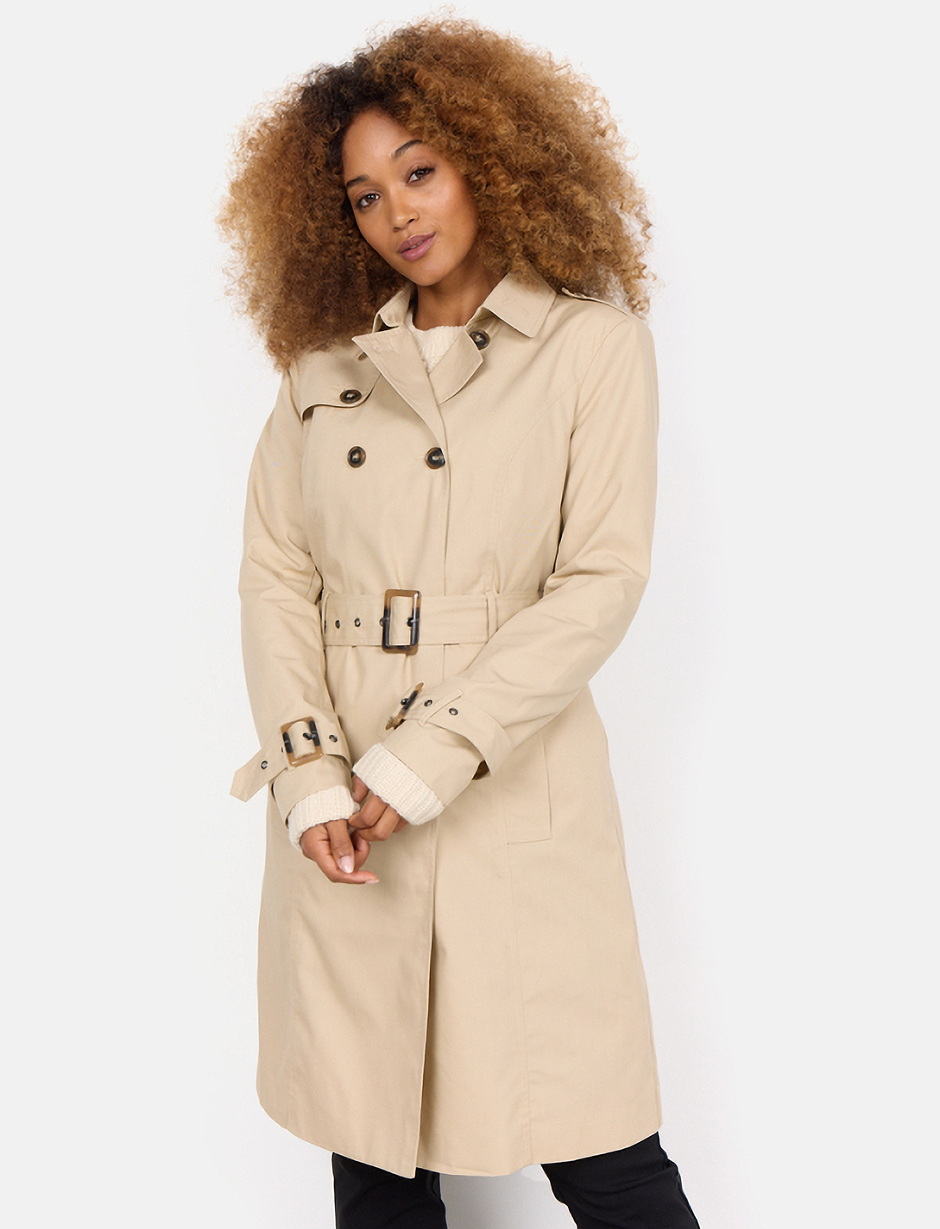 Soyaconcept SC-LORA - Mäntel - SAND / beige