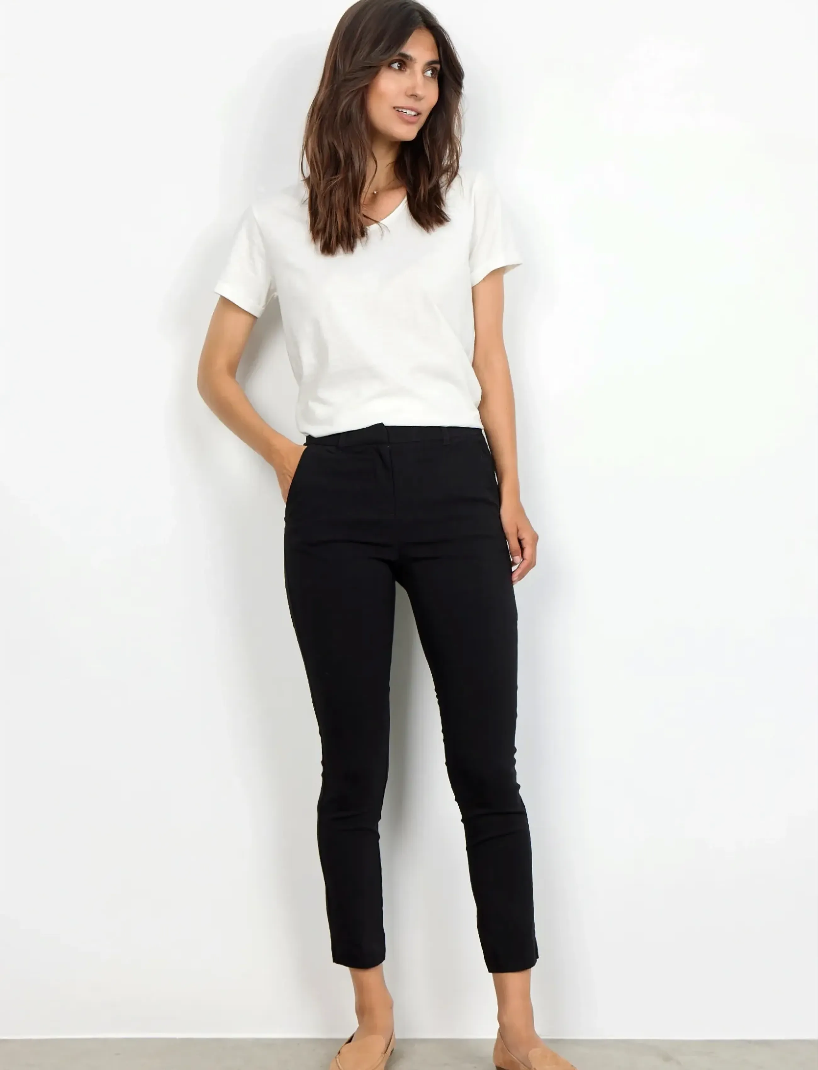 Soyaconcept SC-LILLY - Bukser - BLACK / black