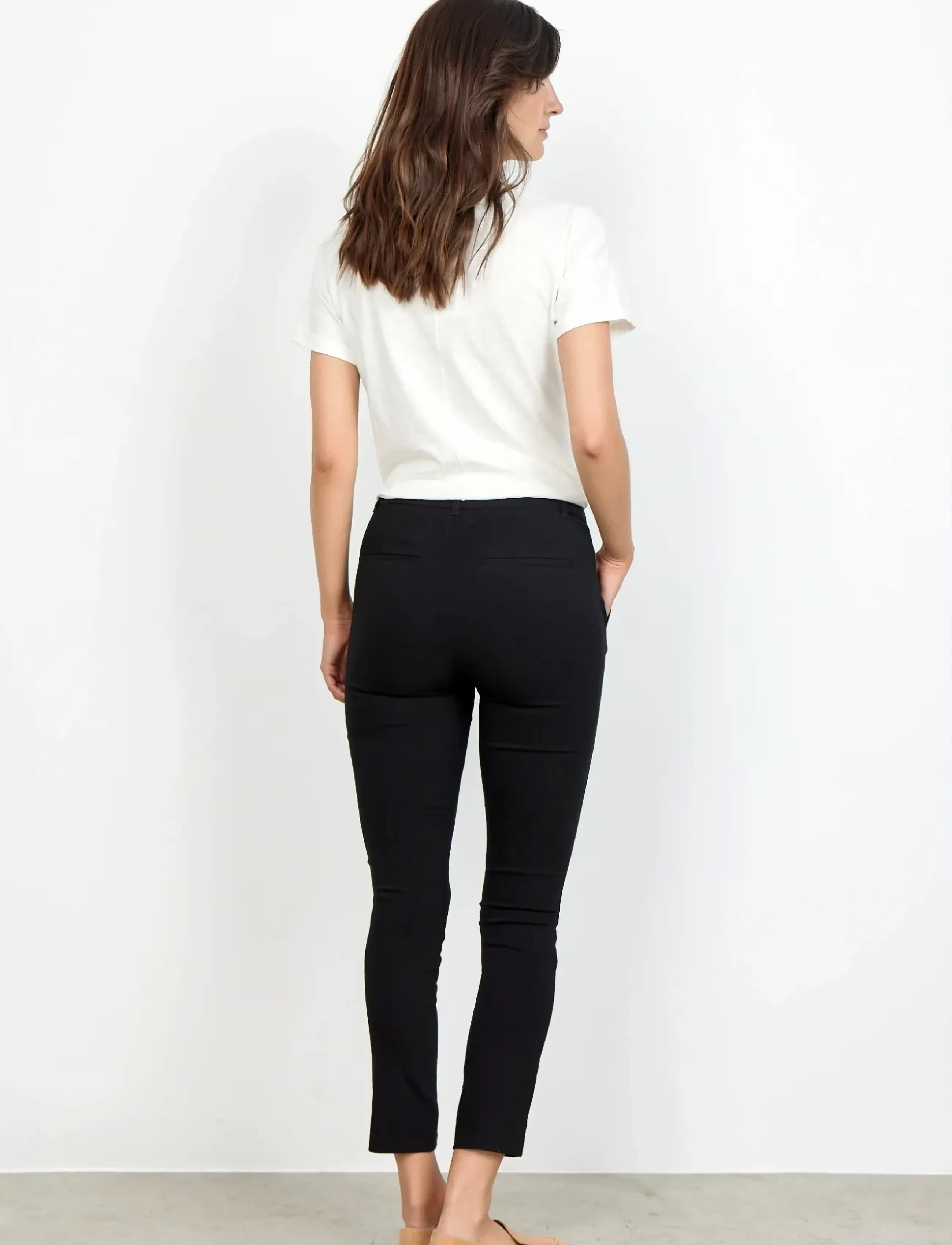 Soyaconcept - SC-LILLY - bukser med smalle ben - black - 3