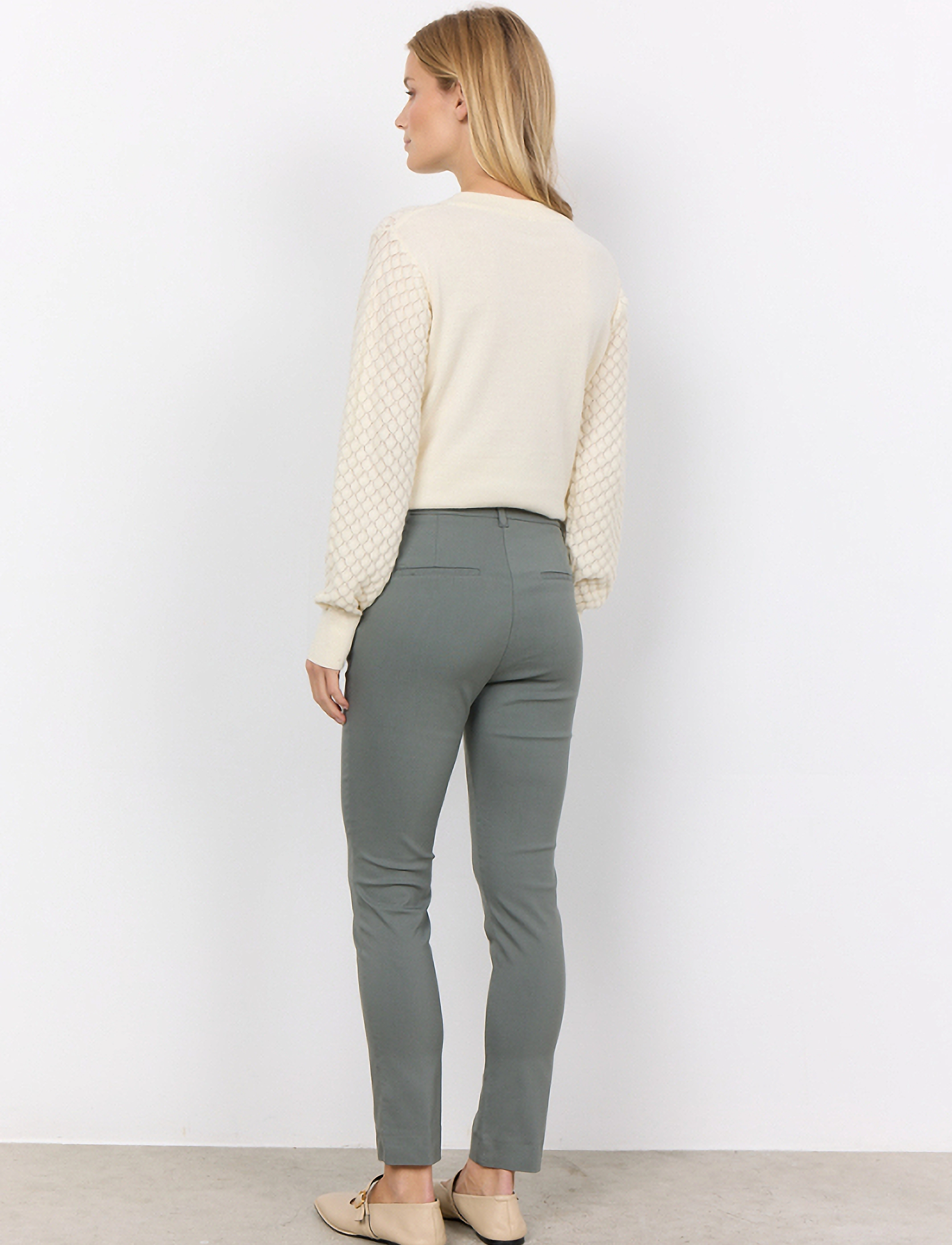 Soyaconcept - SC-LILLY - skinny leg hosen - misty - 4