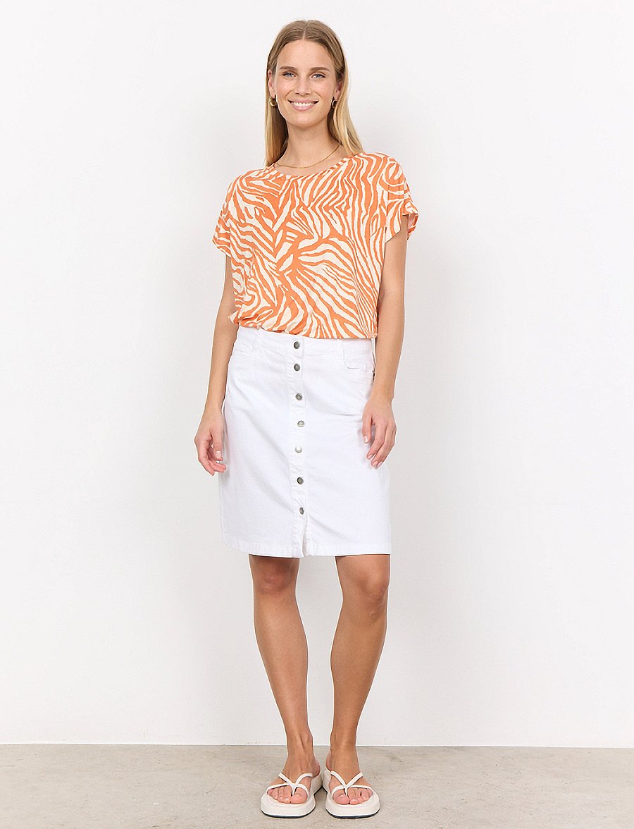 Soyaconcept - SC-ERNA - denim skirts - white - 0