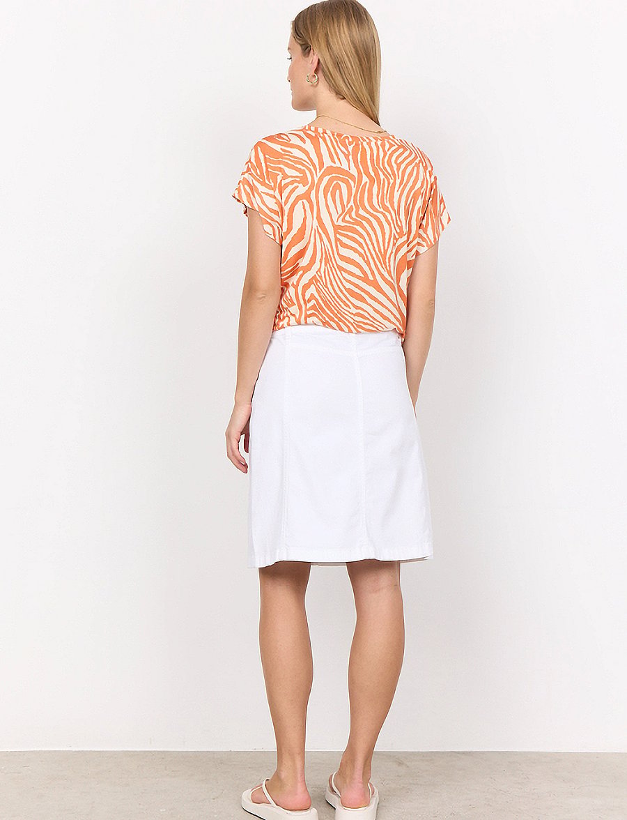 Soyaconcept - SC-ERNA - denim skirts - white - 4