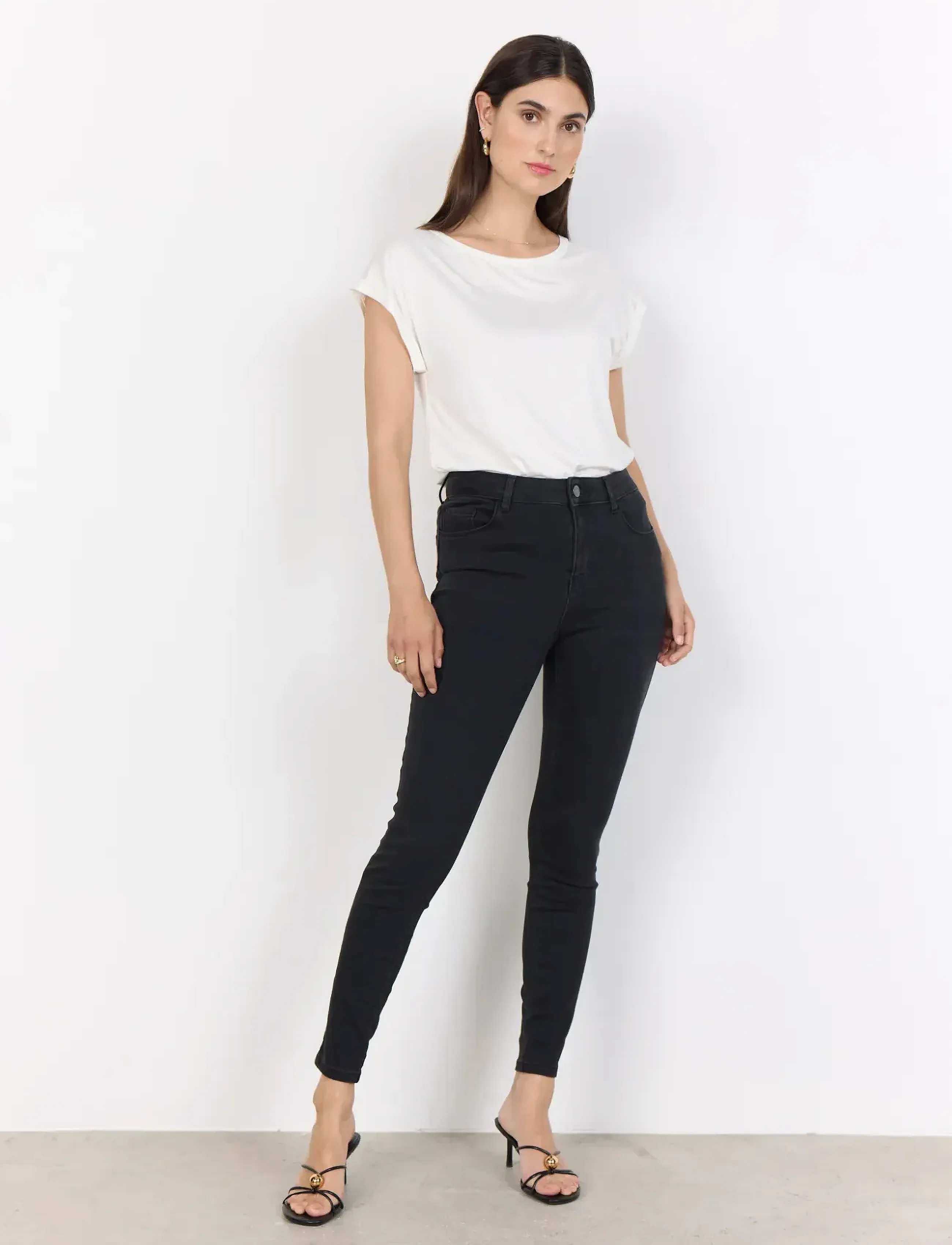 Soyaconcept - SC-KIMBERLY PATRIZIA - slim-fit-jeans - 2644 dark grey denim - 0