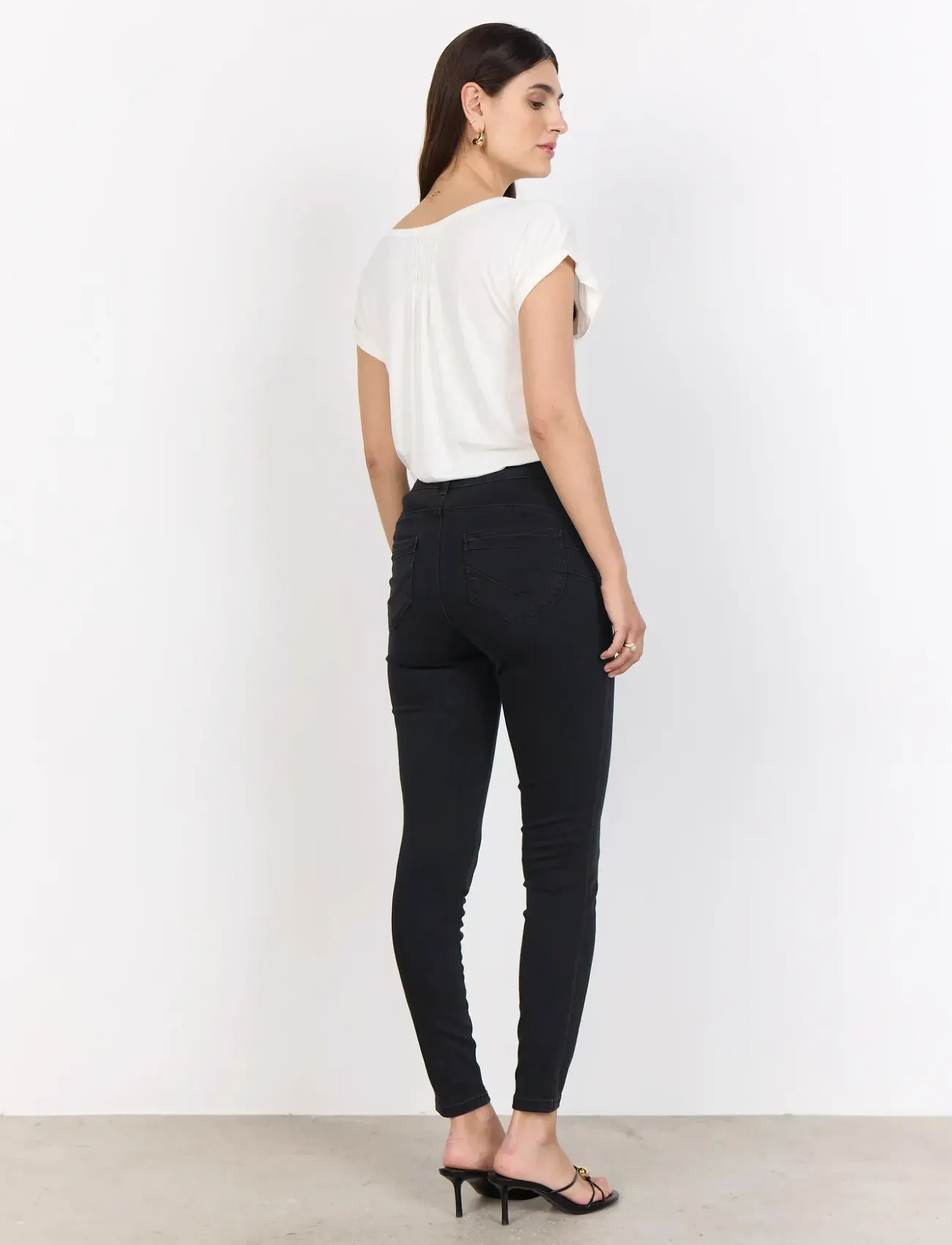 Soyaconcept - SC-KIMBERLY PATRIZIA - slim jeans - 2644 dark grey denim - 3