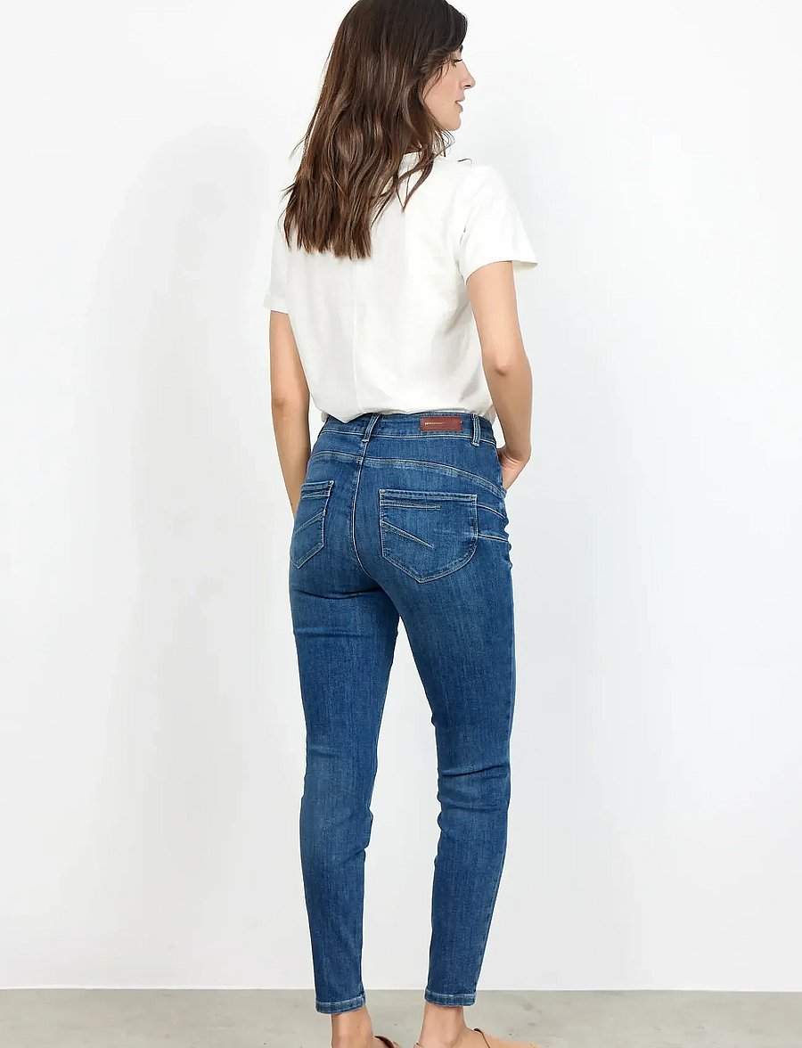 Soyaconcept - SC-KIMBERLY PATRIZIA - slim-fit-jeans - dark blue denim - 3