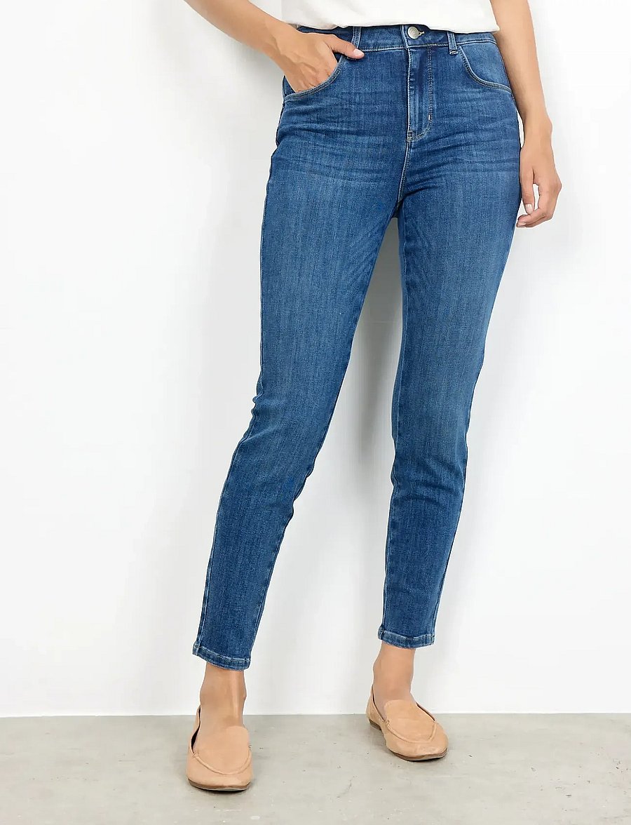 Soyaconcept - SC-KIMBERLY PATRIZIA - slim-fit-jeans - dark blue denim - 4