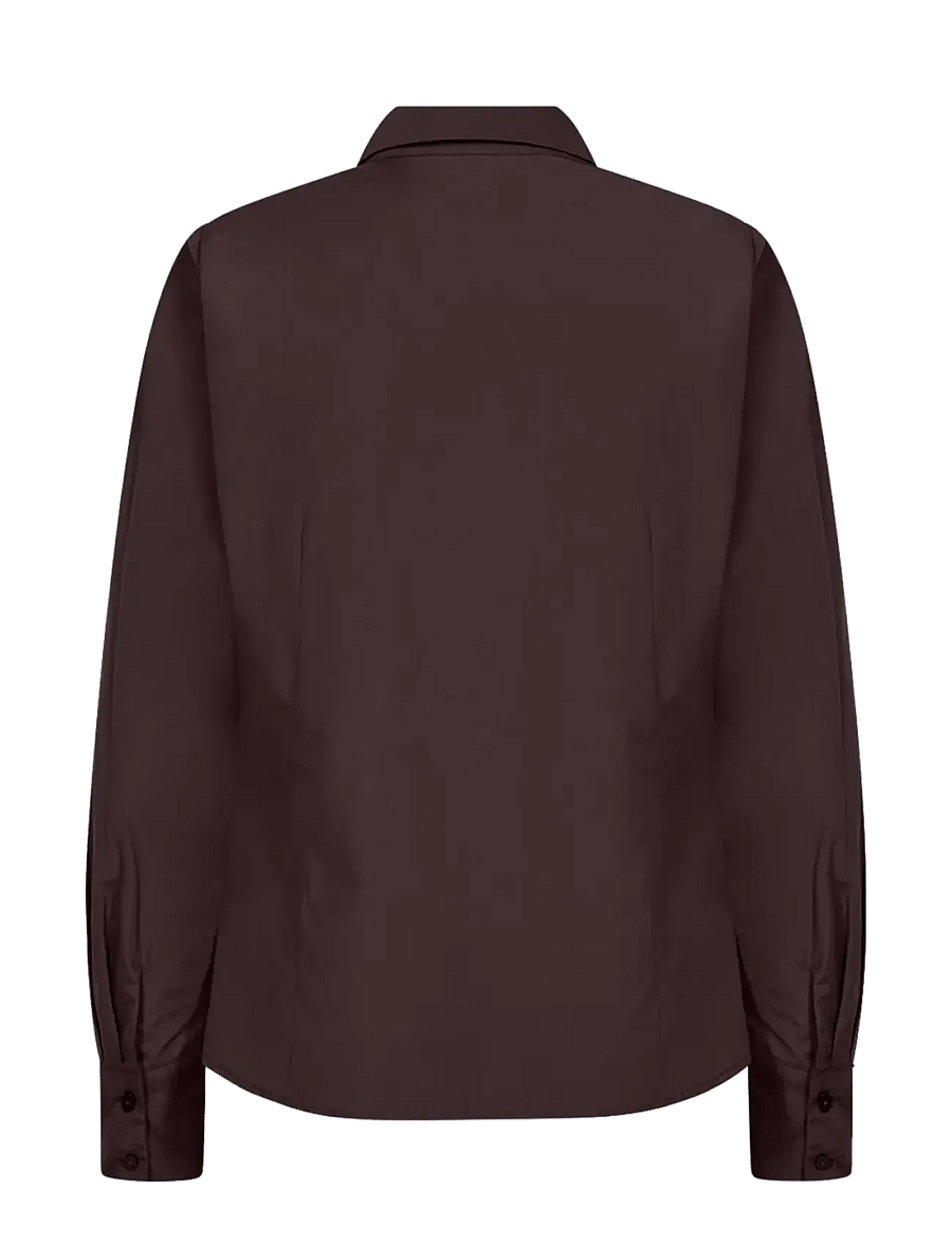 Soyaconcept - SC-NETTI - langärmlige hemden - 8980 chocolate plum - 1