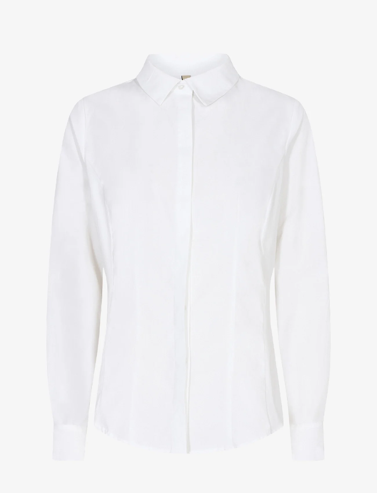 Soyaconcept - SC-NETTI - långärmade skjortor - white - 0