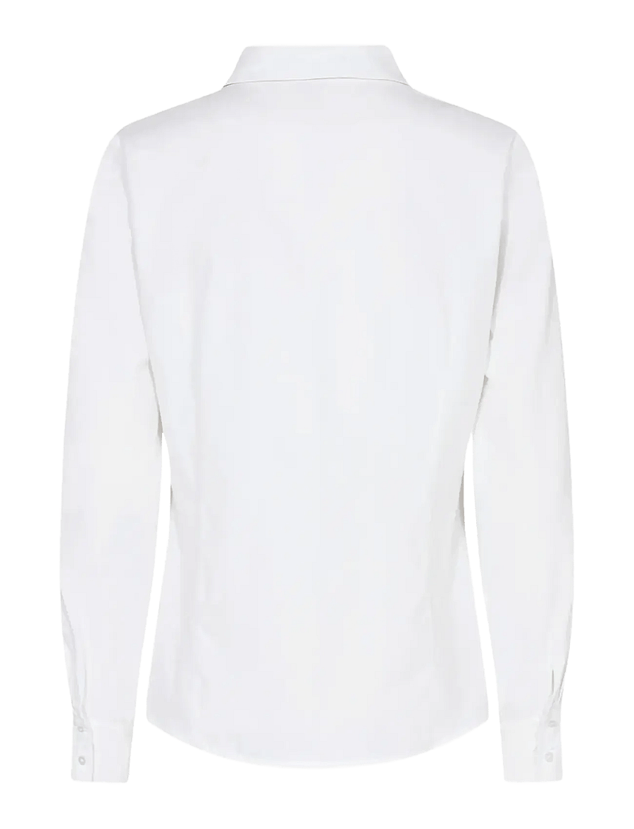 Soyaconcept - SC-NETTI - langärmlige hemden - white - 2