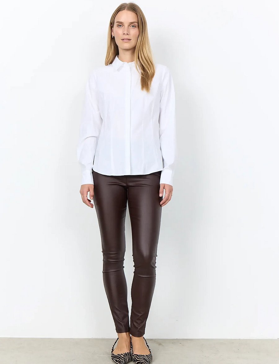 Soyaconcept - SC-NETTI - långärmade skjortor - white - 4
