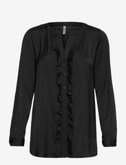 Soyaconcept - SC-PAMELA - long-sleeved blouses - black - 0