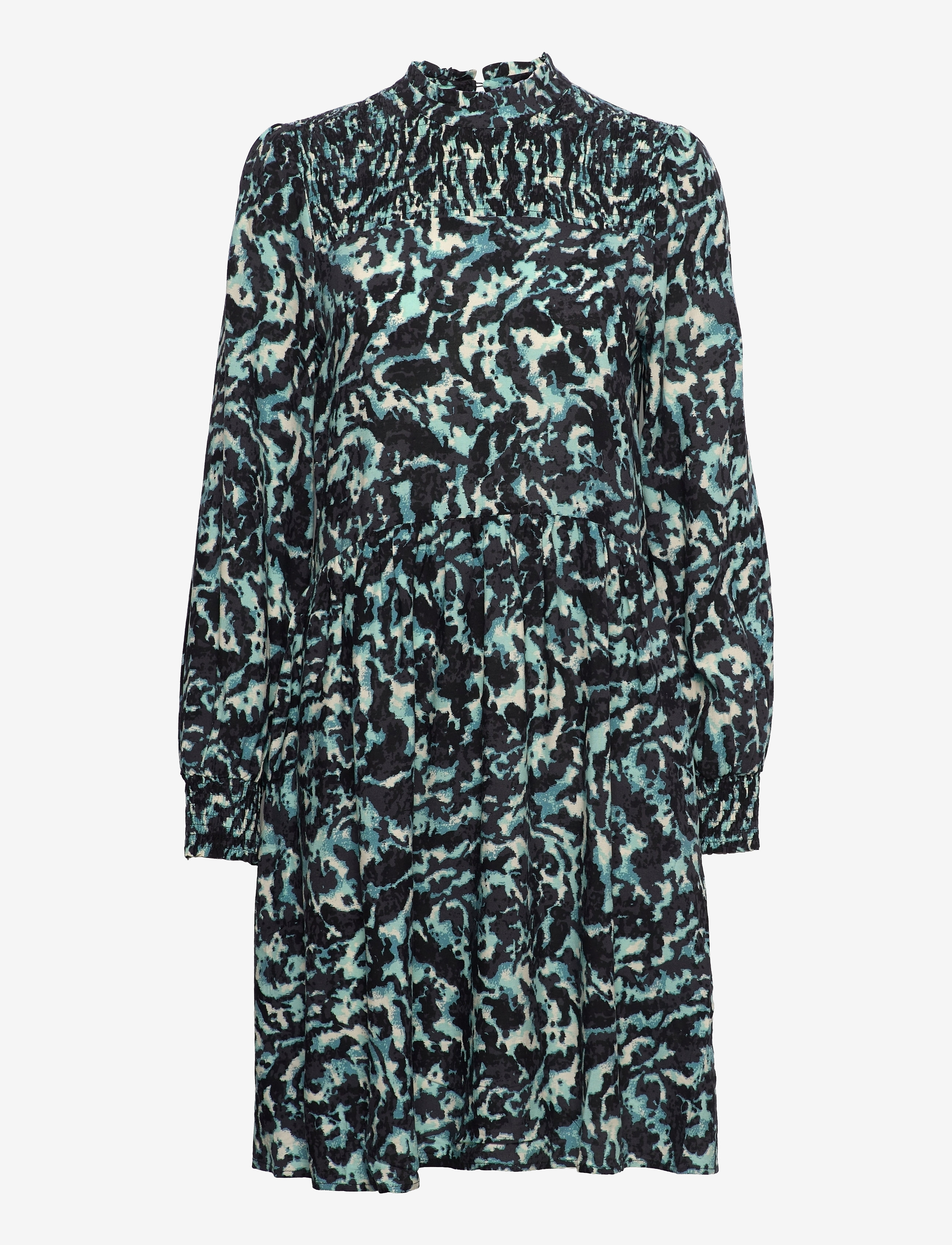 Soyaconcept SC-BLENDA - Dresses - GREEN HAZE COMBI / multi