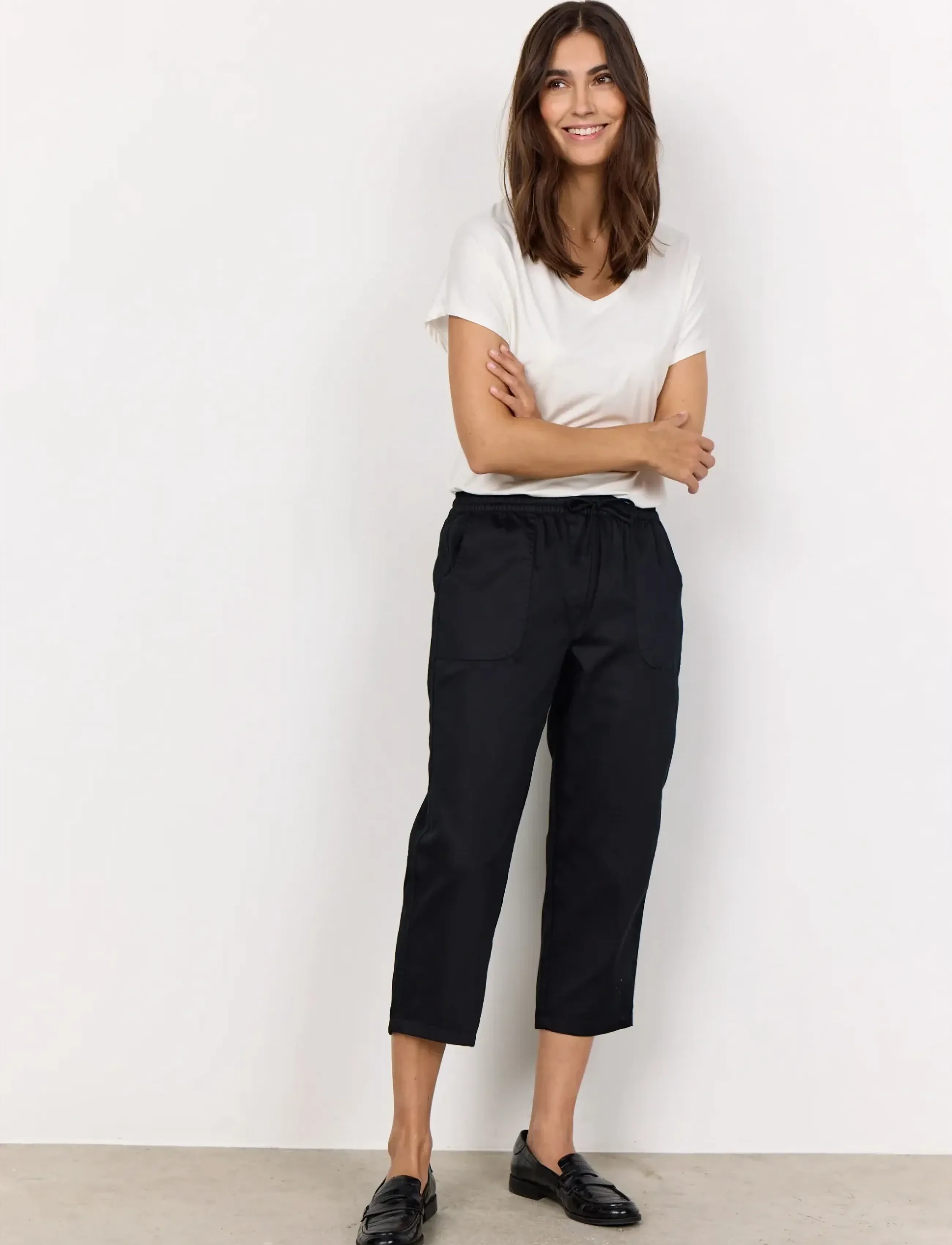 Soyaconcept Sc-Akila, XS, Black, Bukser > Joggers, Dame