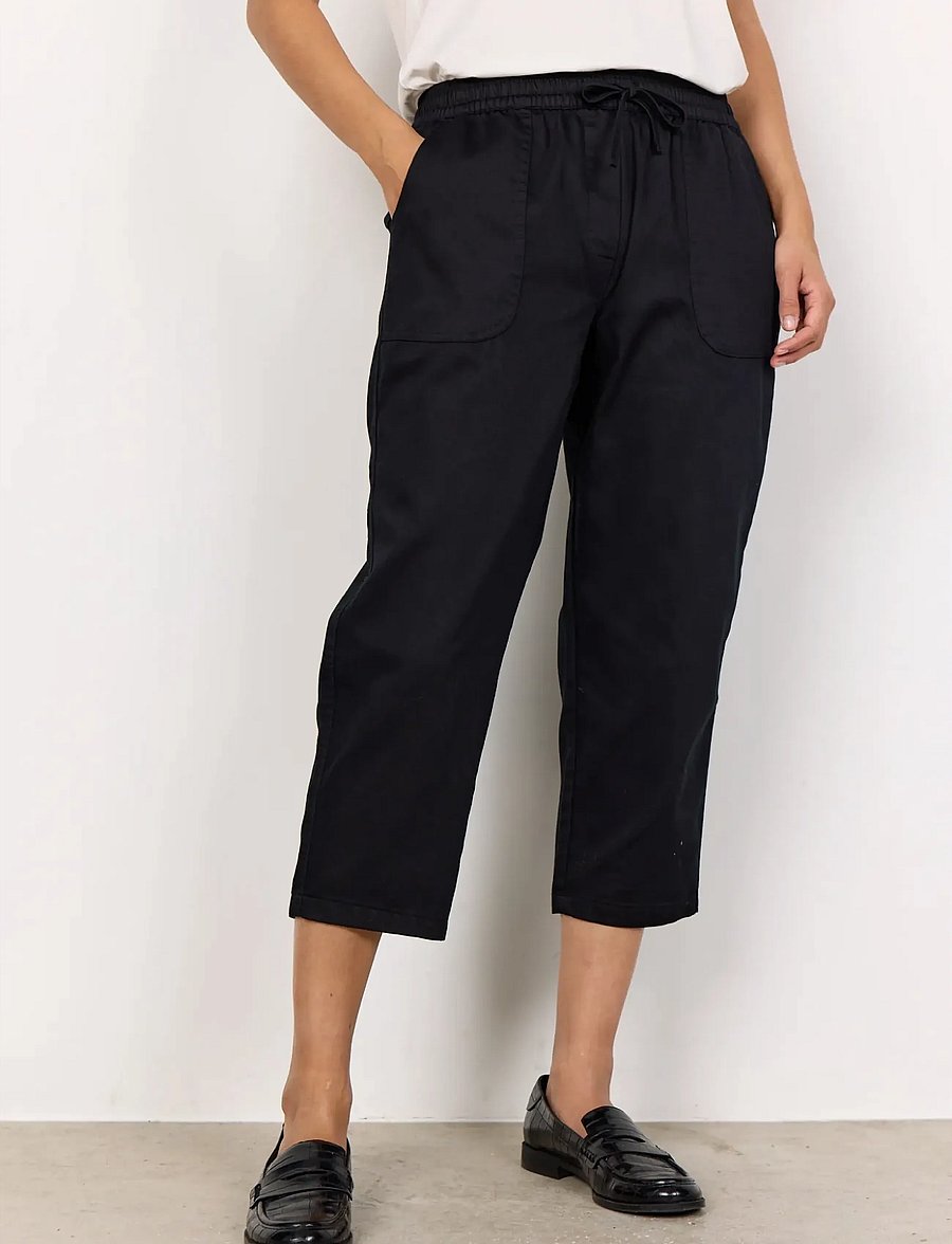 Soyaconcept - SC-AKILA - hose mit geradem bein - black - 4