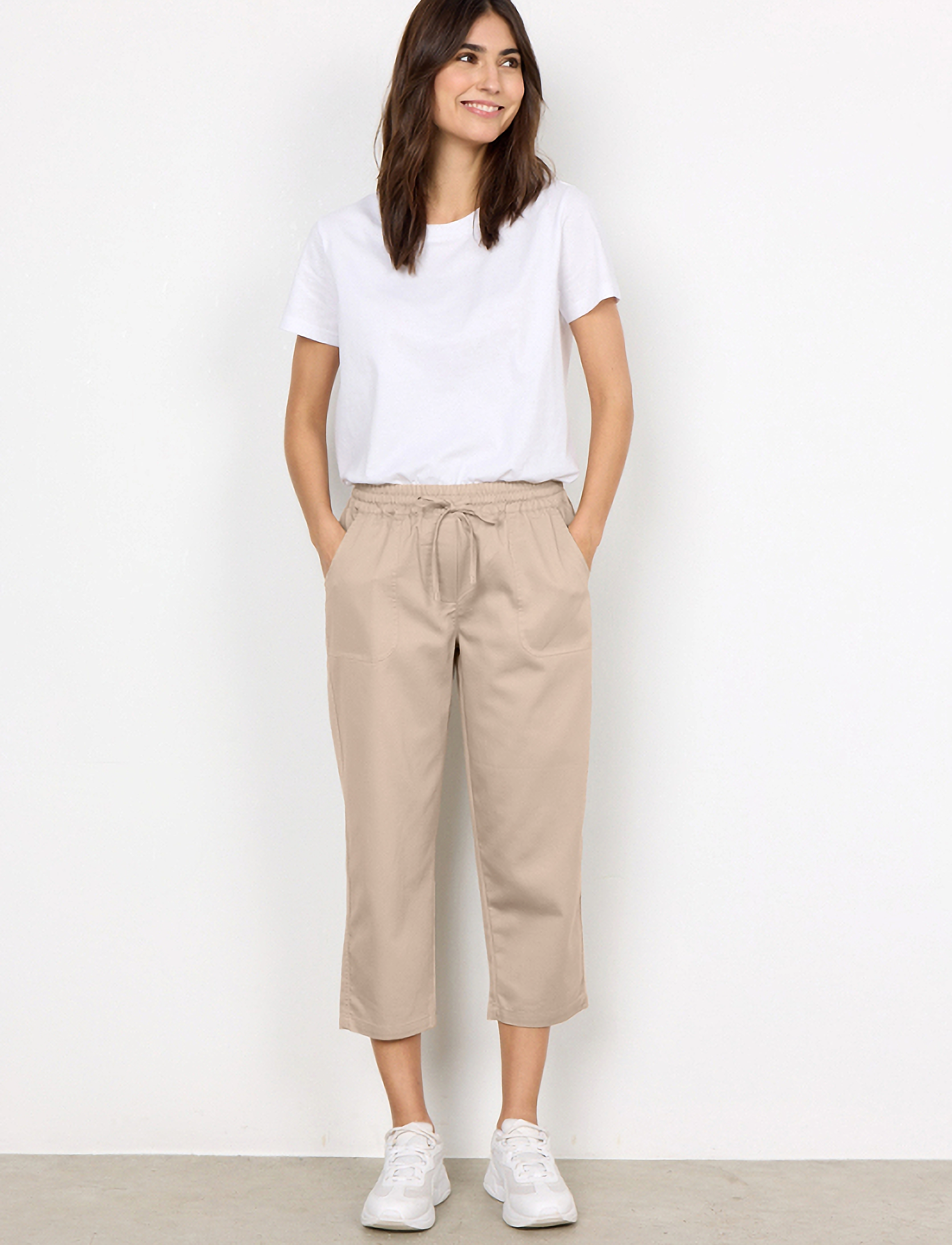 Soyaconcept SC-AKILA - Trousers - CAMEL / beige