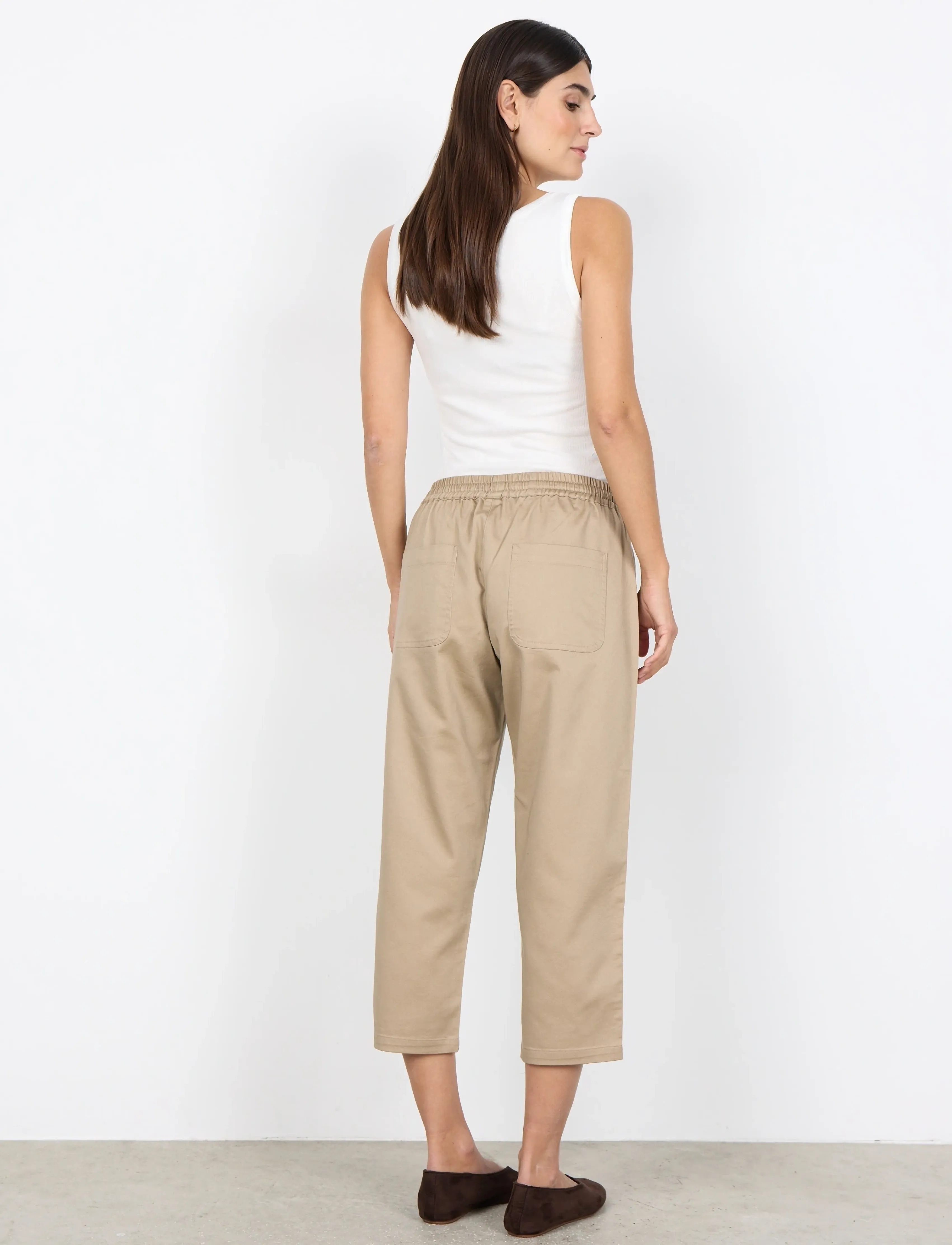 Soyaconcept - SC-AKILA - straight leg trousers - camel - 4