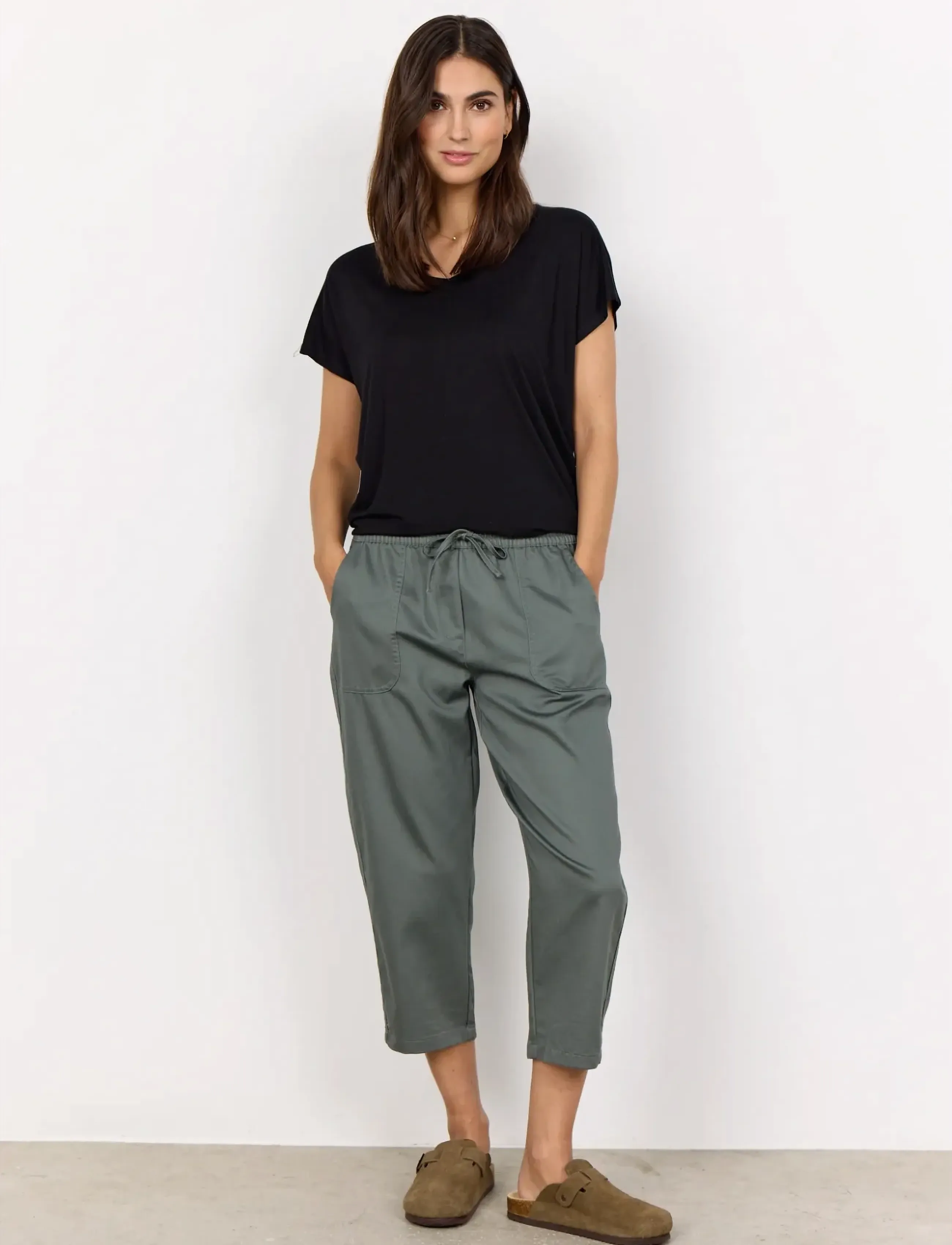 Soyaconcept Sc-Akila, M, Grey, Bukser > Joggers, Dame