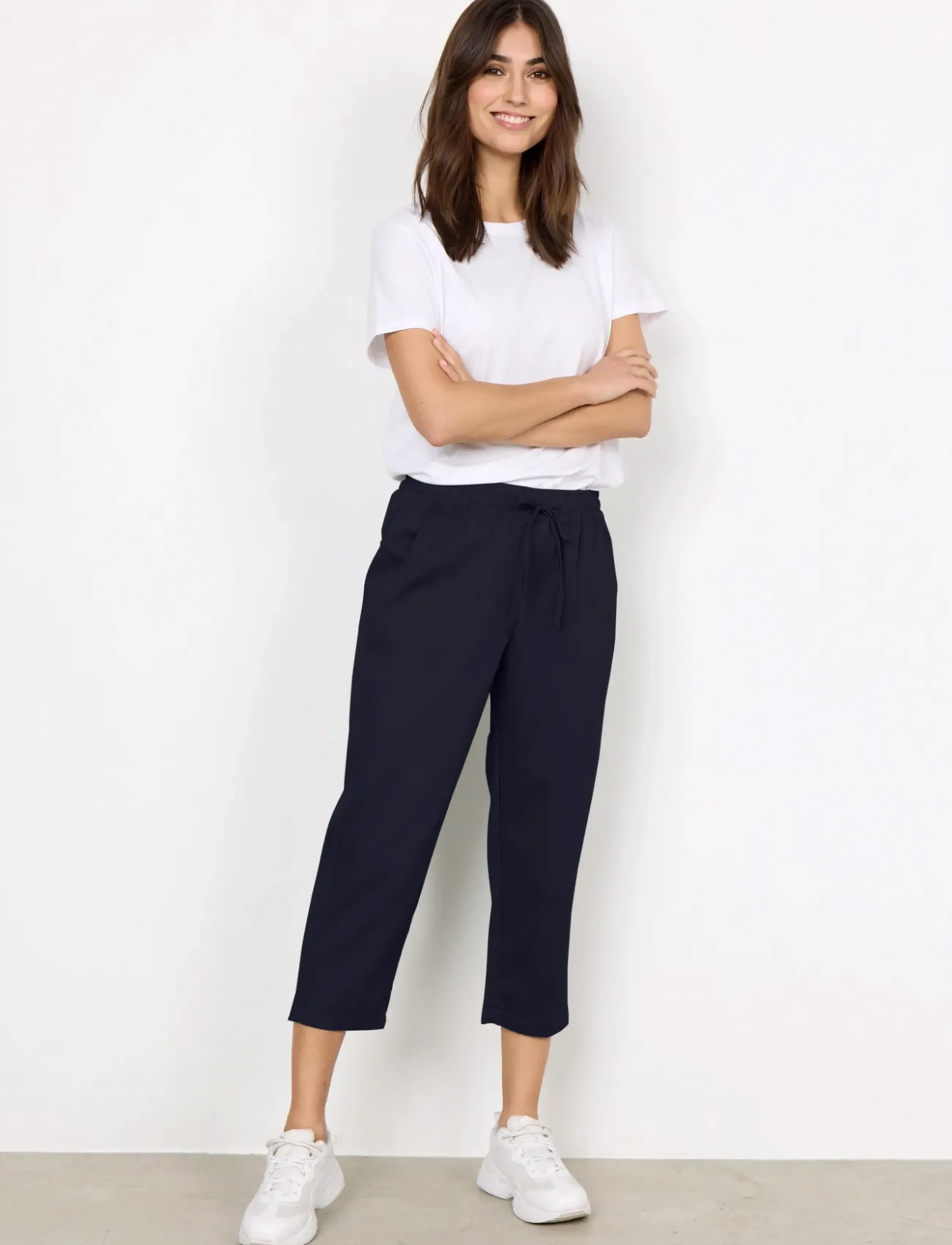 Soyaconcept Sc-Akila, S, Blue, Bukser > Joggers, Dame