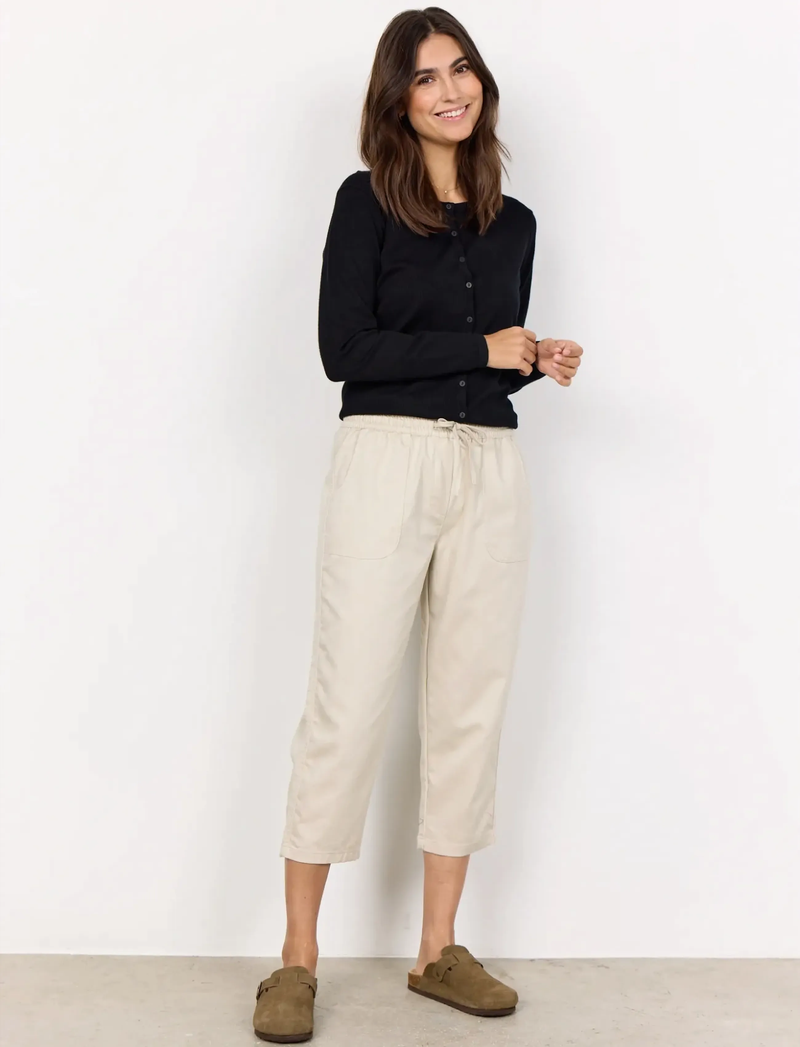 Soyaconcept Sc-Akila, M, Beige, Bukser > Joggers, Dame