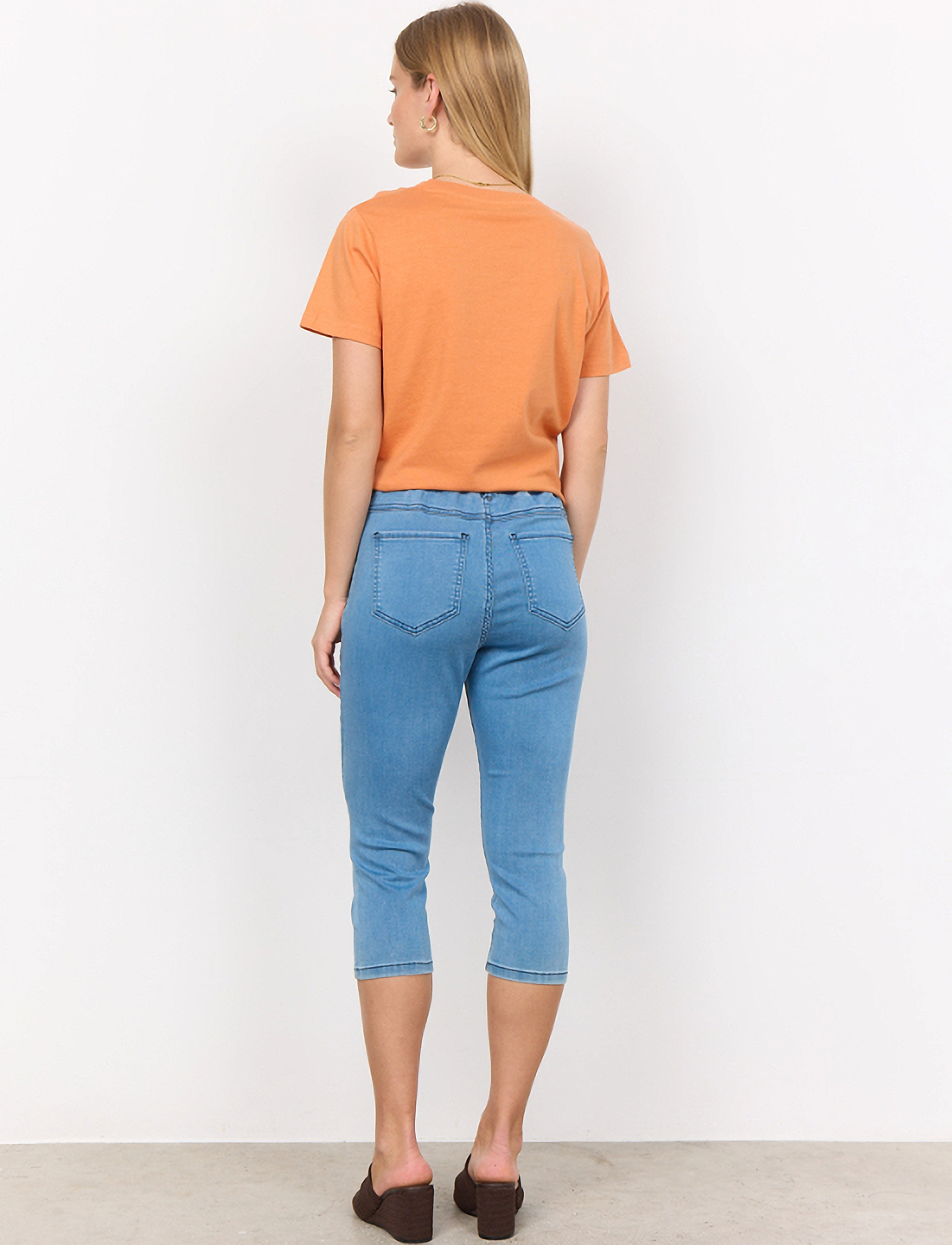 Soyaconcept - SC-NADIRA - capri byxor - light blue denim - 4