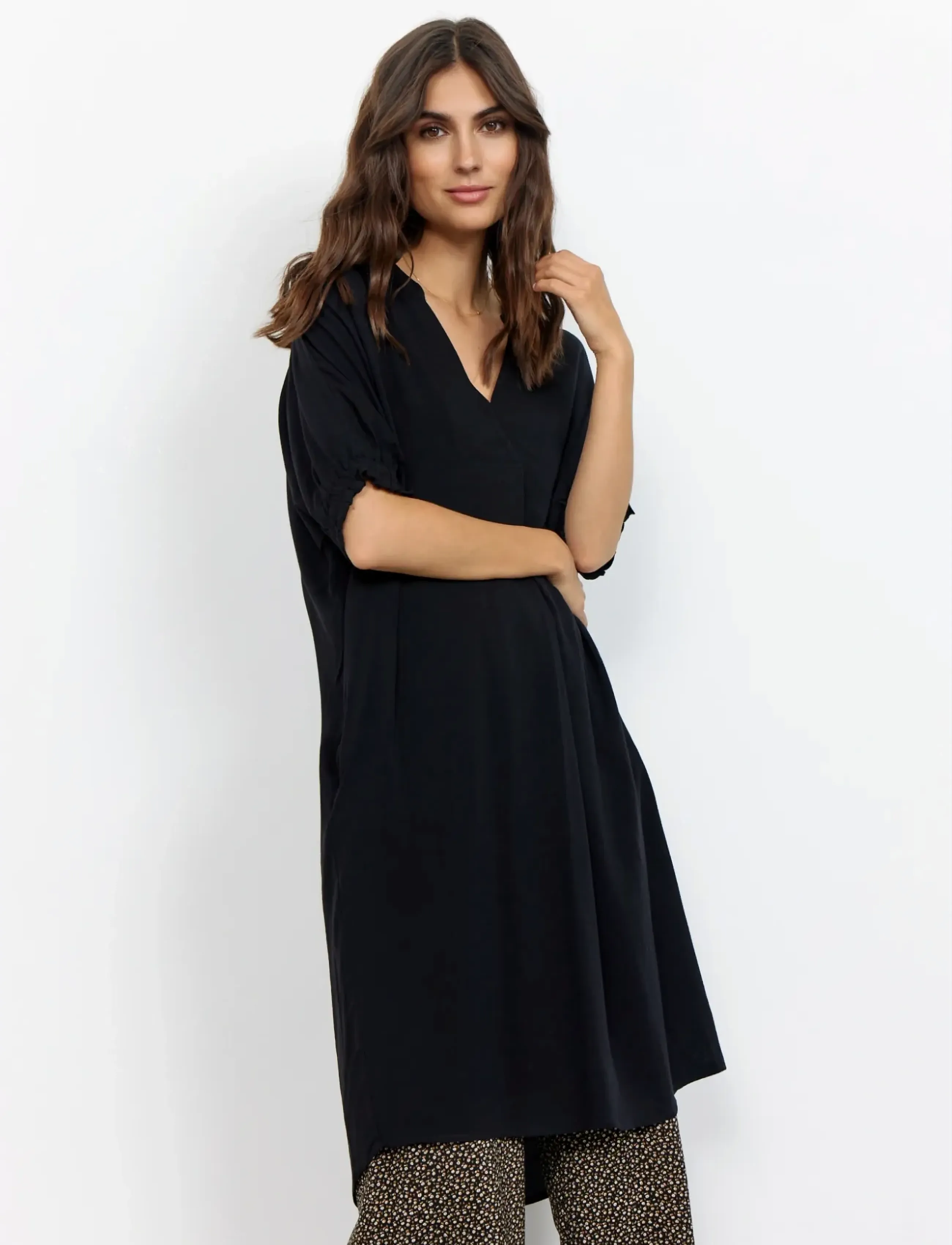 Soyaconcept SC-RADIA - Sommerkleider - BLACK / black