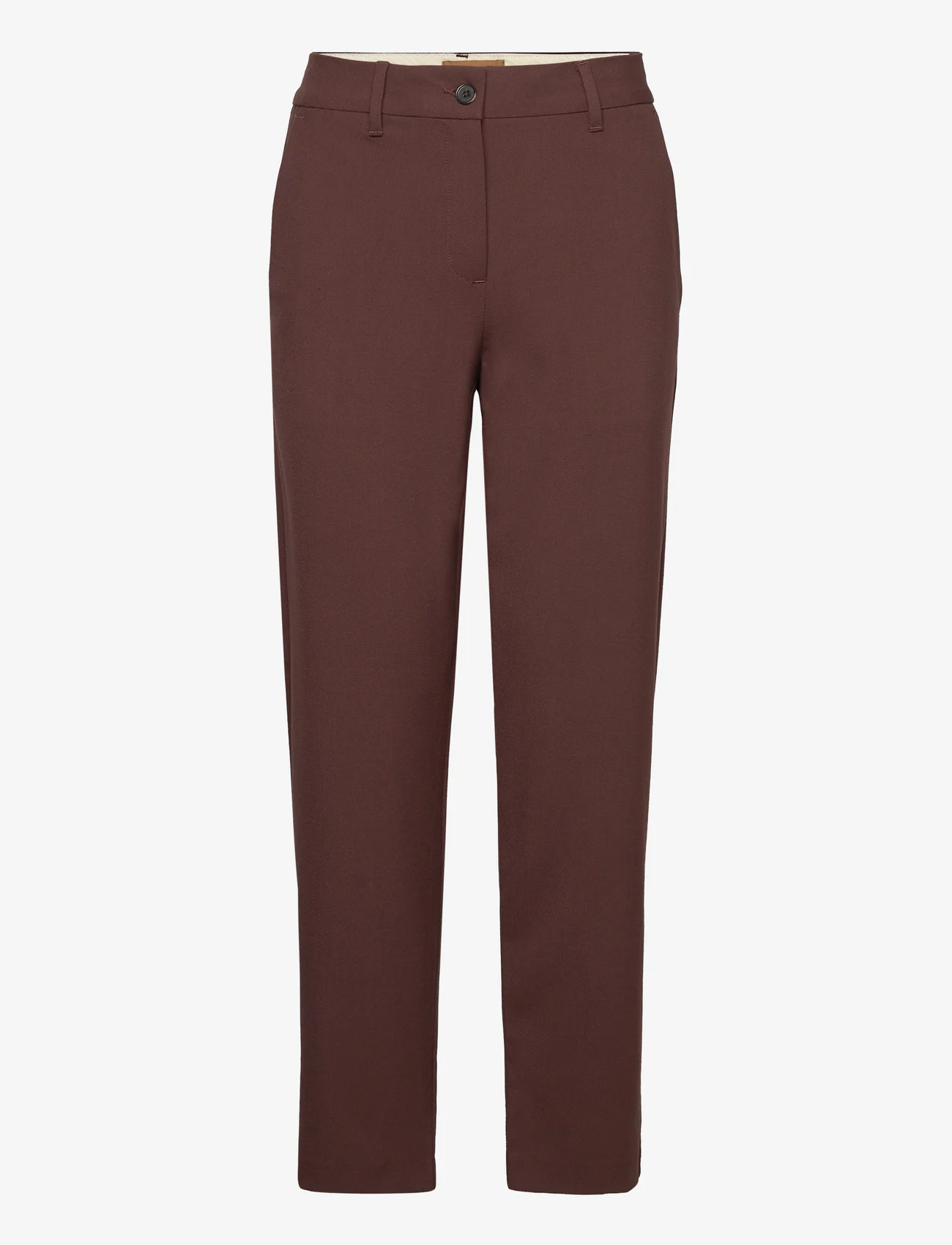 Soyaconcept - SC-GILLI - tailored trousers - coffee - 0