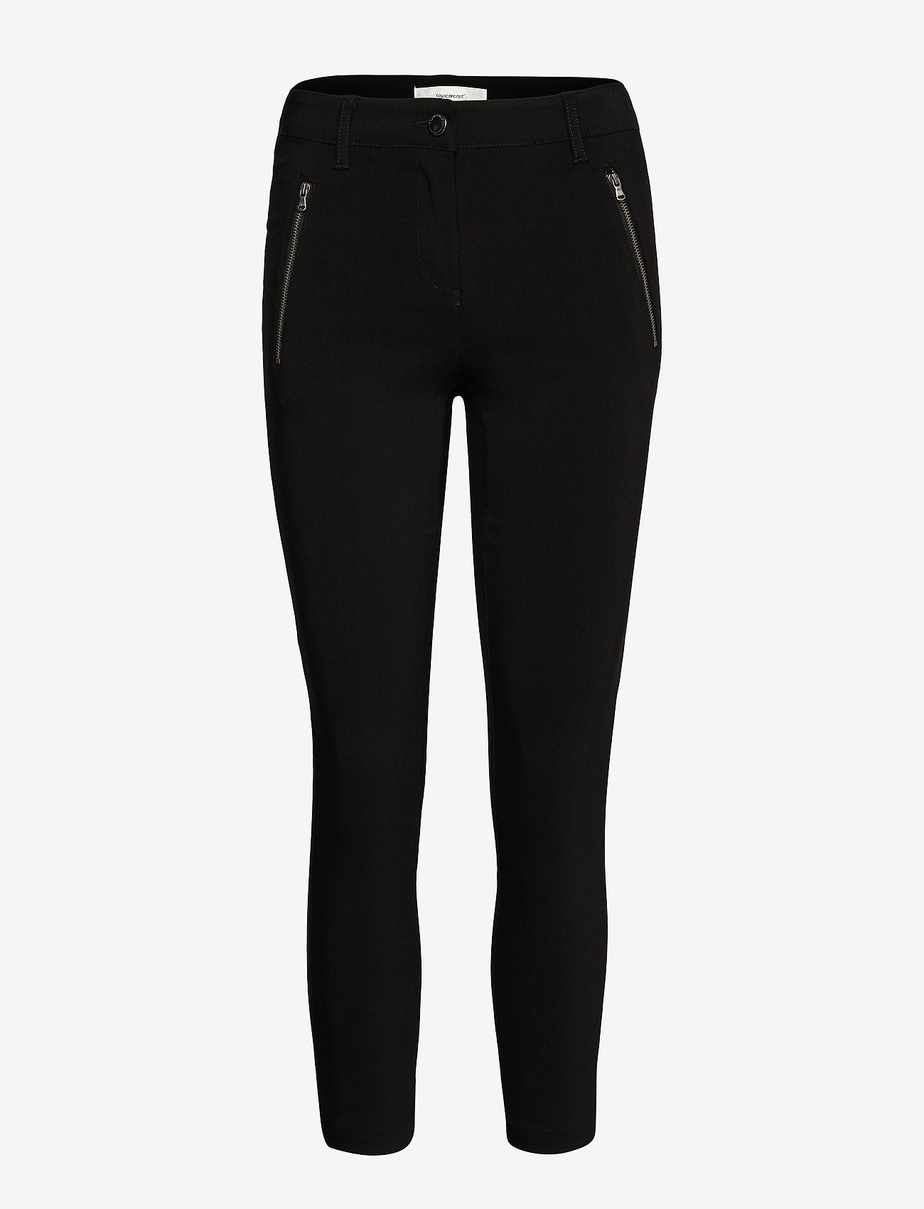 Soyaconcept - SC-LILLY - bukser med smalle ben - black - 0