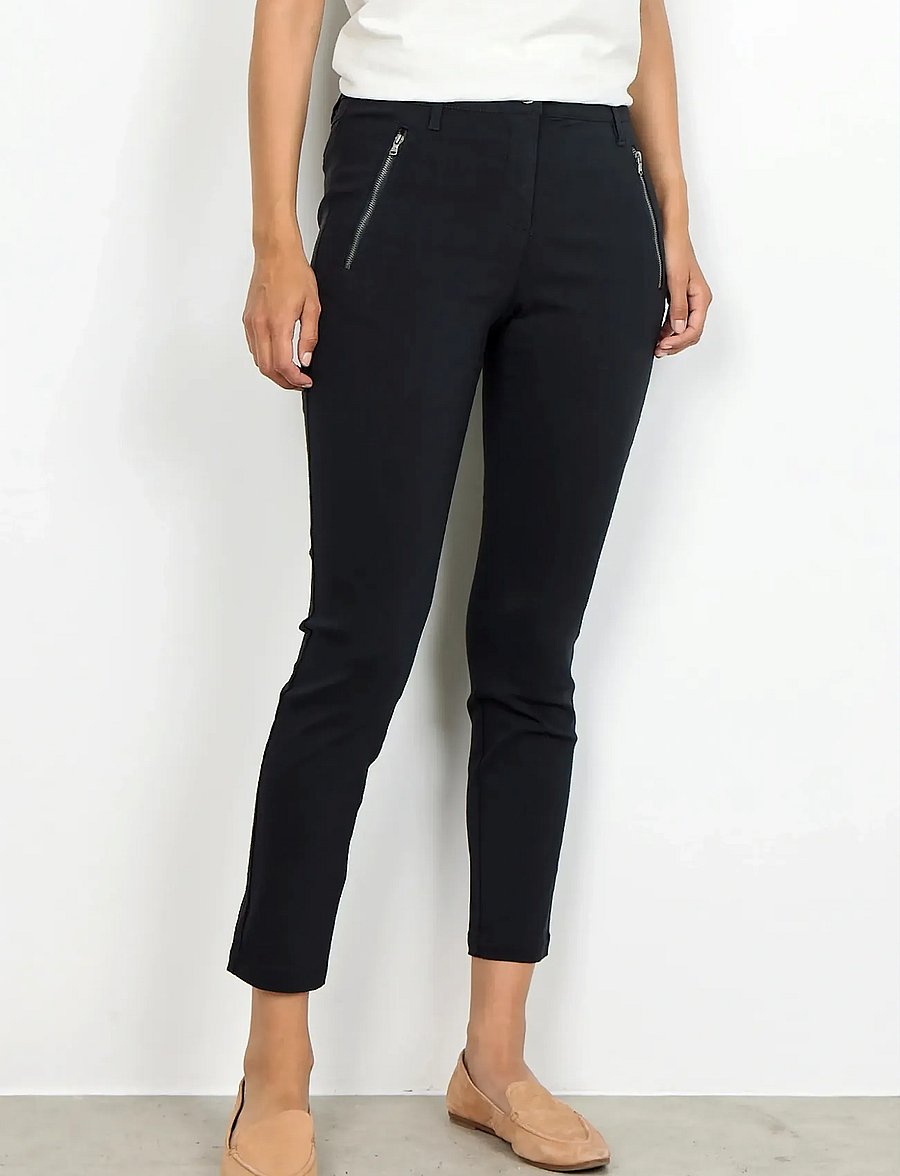 Soyaconcept - SC-LILLY - stuprörsbyxor - black - 3