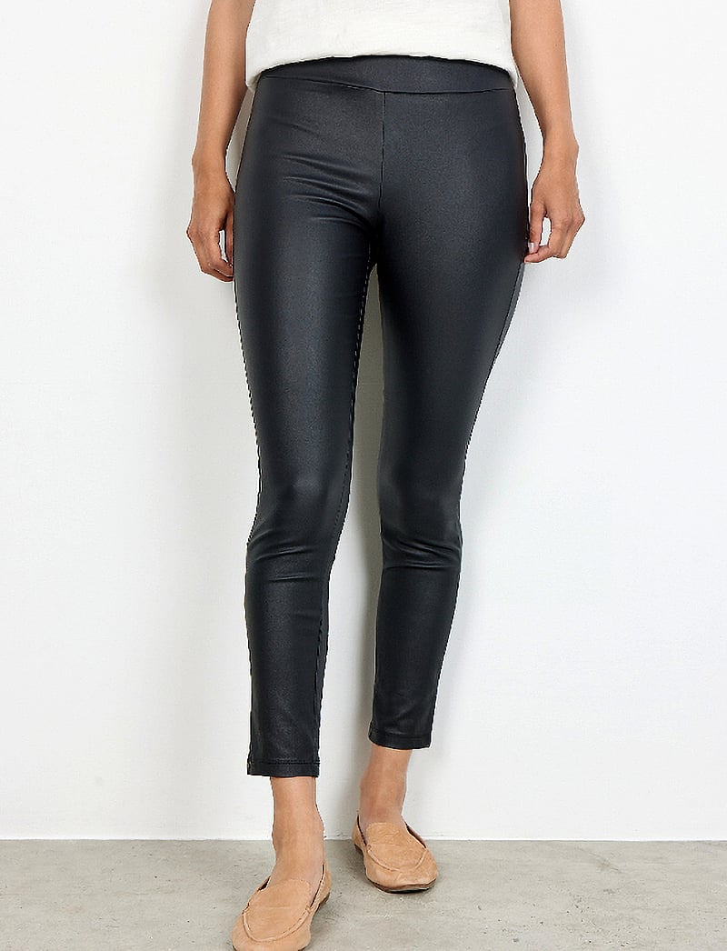 Soyaconcept - SC-PAM - læderbukser - black - 3